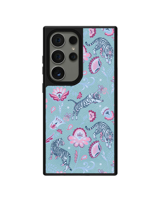 Android Leather Grip - Tiger & Floral 3.0