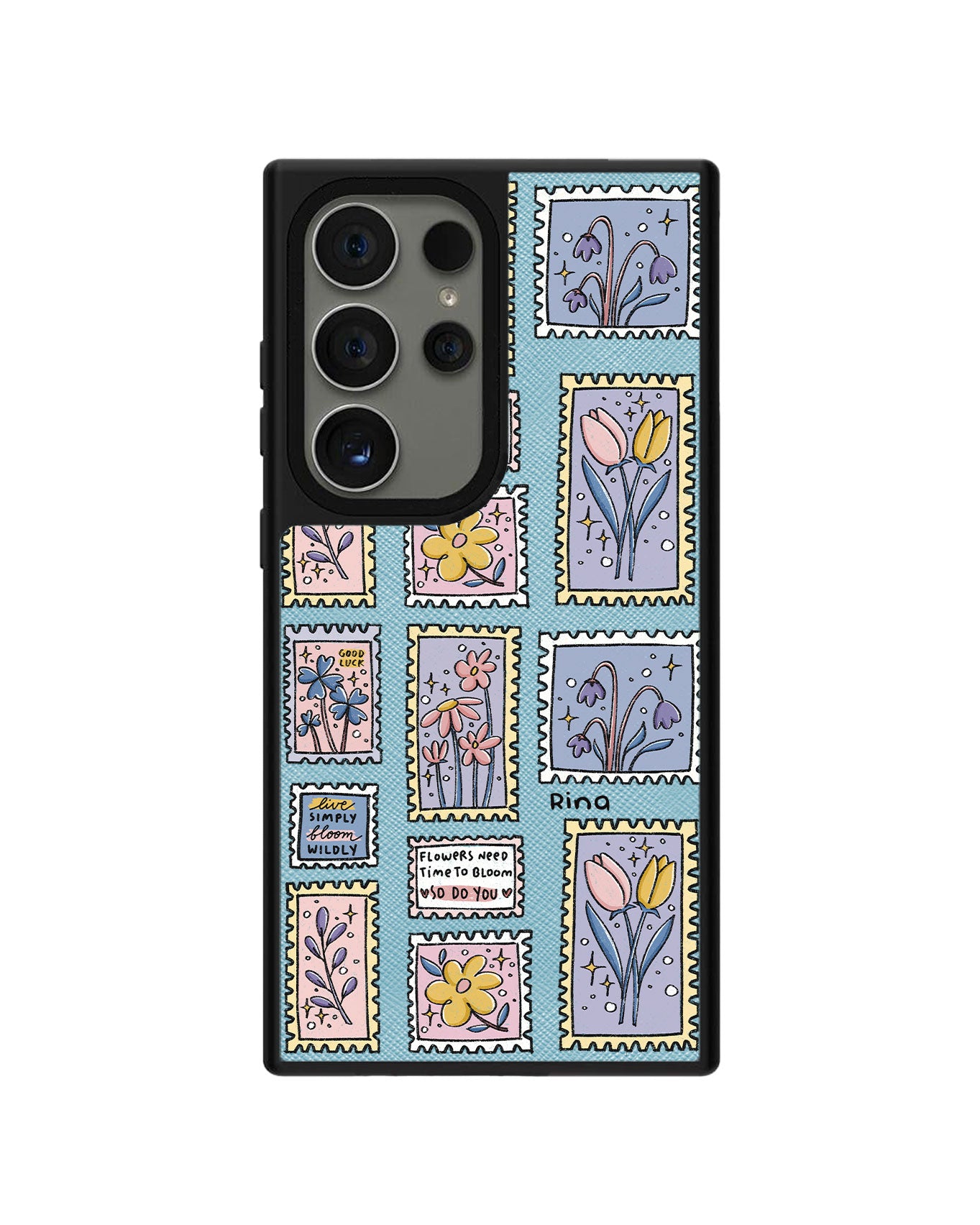 Android Leather Grip - Time to Bloom