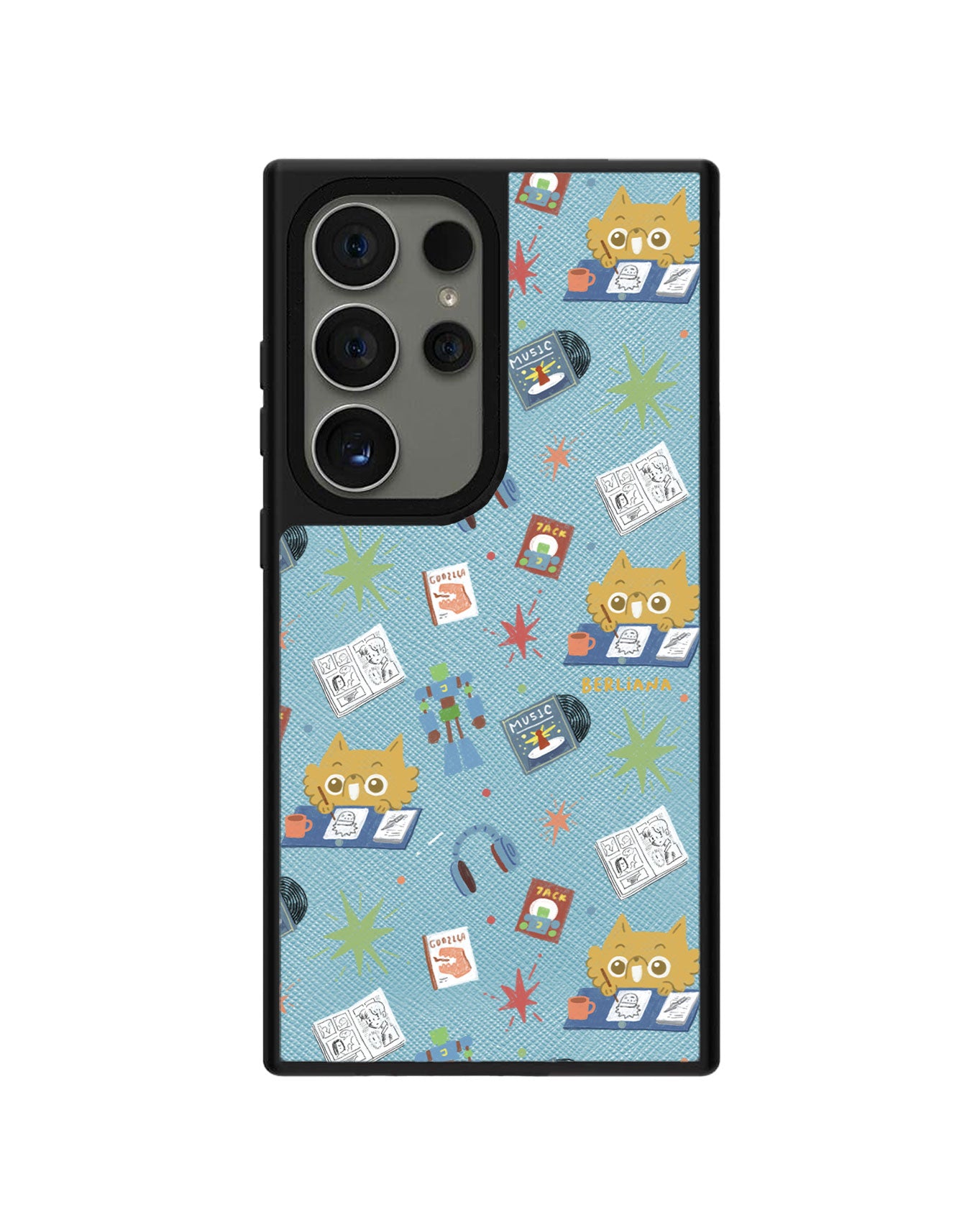 Android Leather Grip - Too Much Hobbies