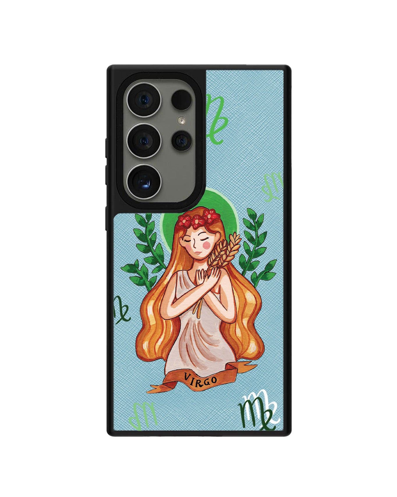 Android Leather Grip - Virgo
