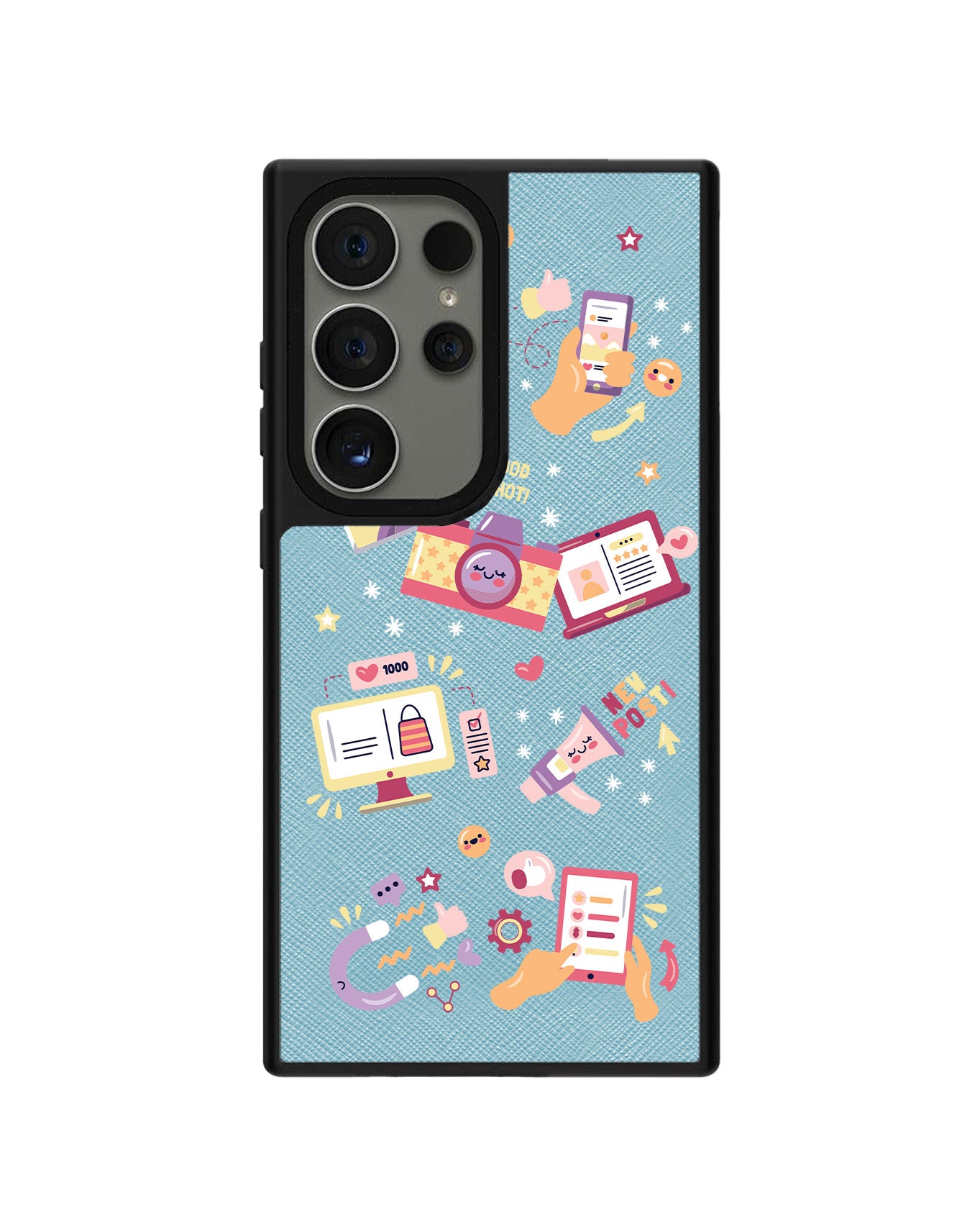 Android Leather Grip - Content Creator