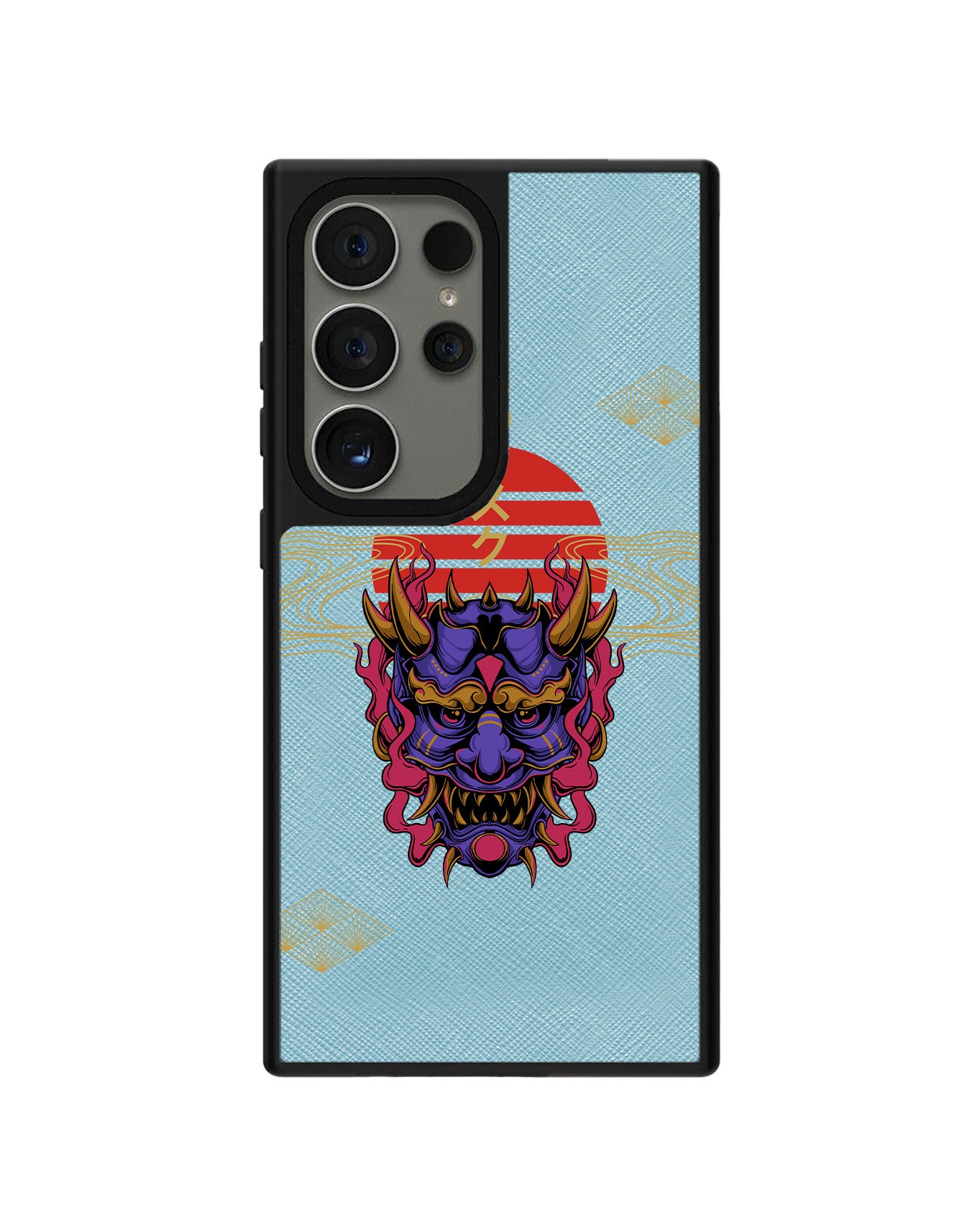 Android Leather Grip - Oni Mask