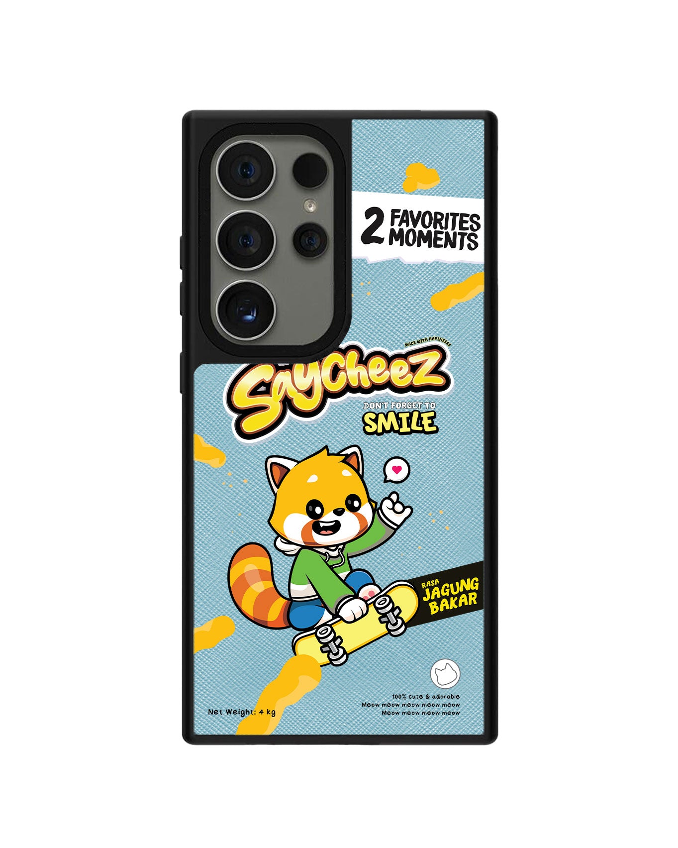 Android Leather Grip - Saycheez