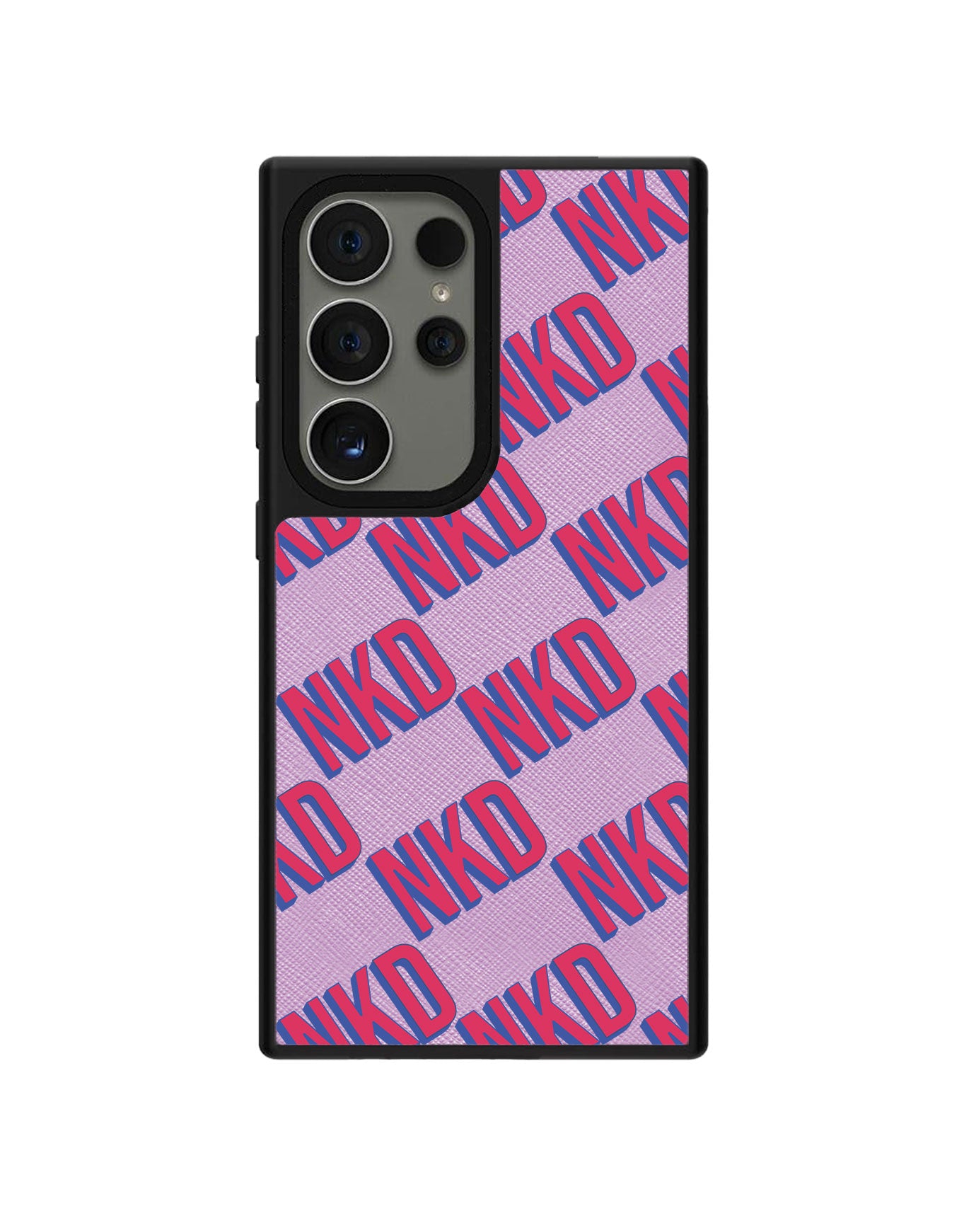 Android Leather Grip - CUSTOM MONOGRAM 3.0 Diagonal Initial 2.0