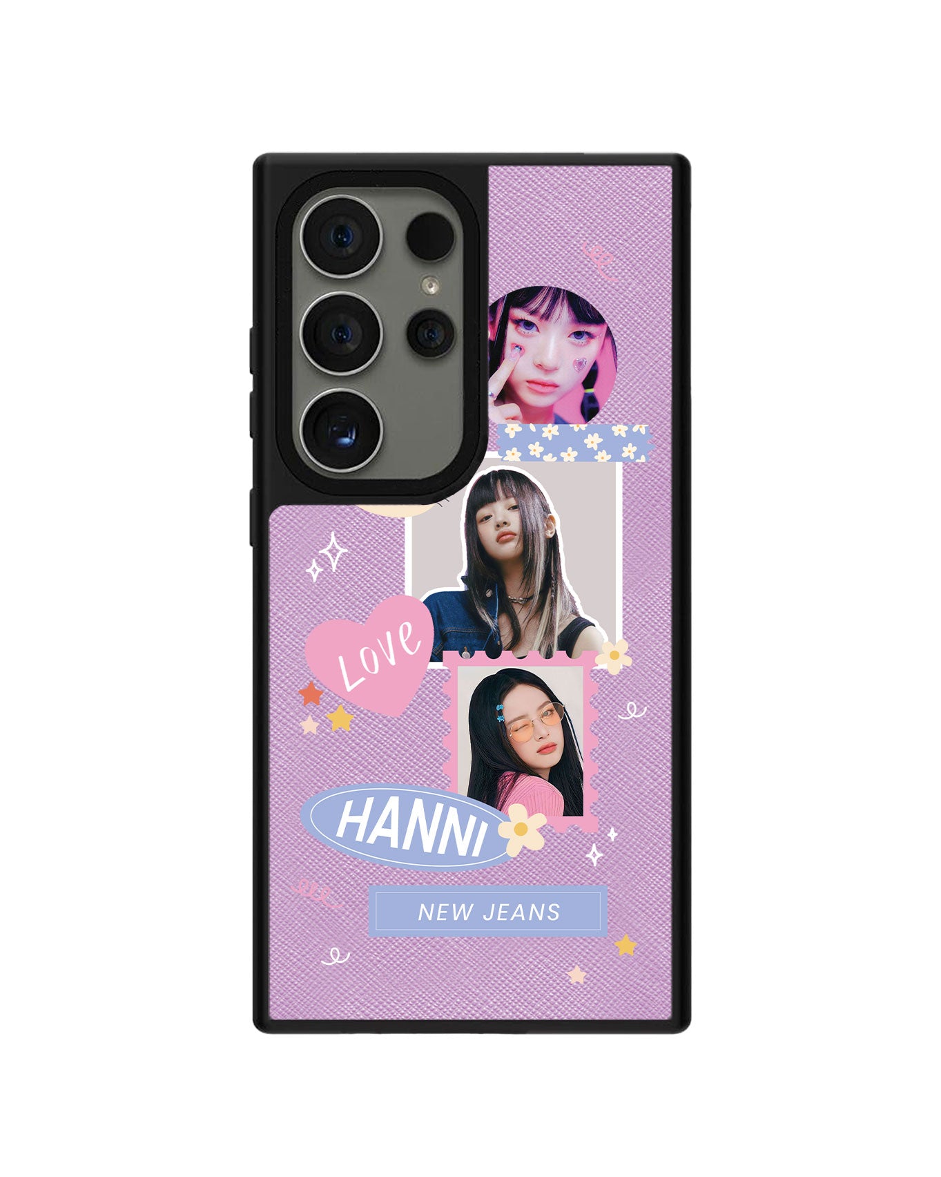 Android Leather Grip - Face Grid Frame