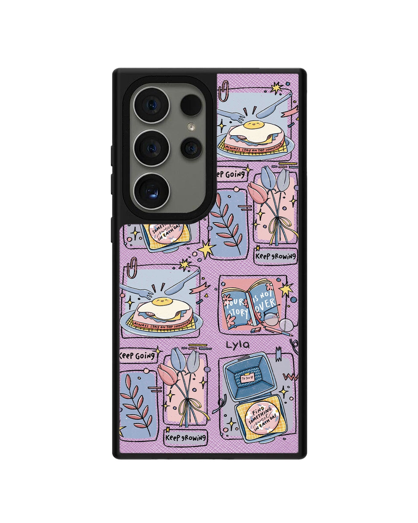 Android Leather Grip - Grow (Sunnysidearteu)