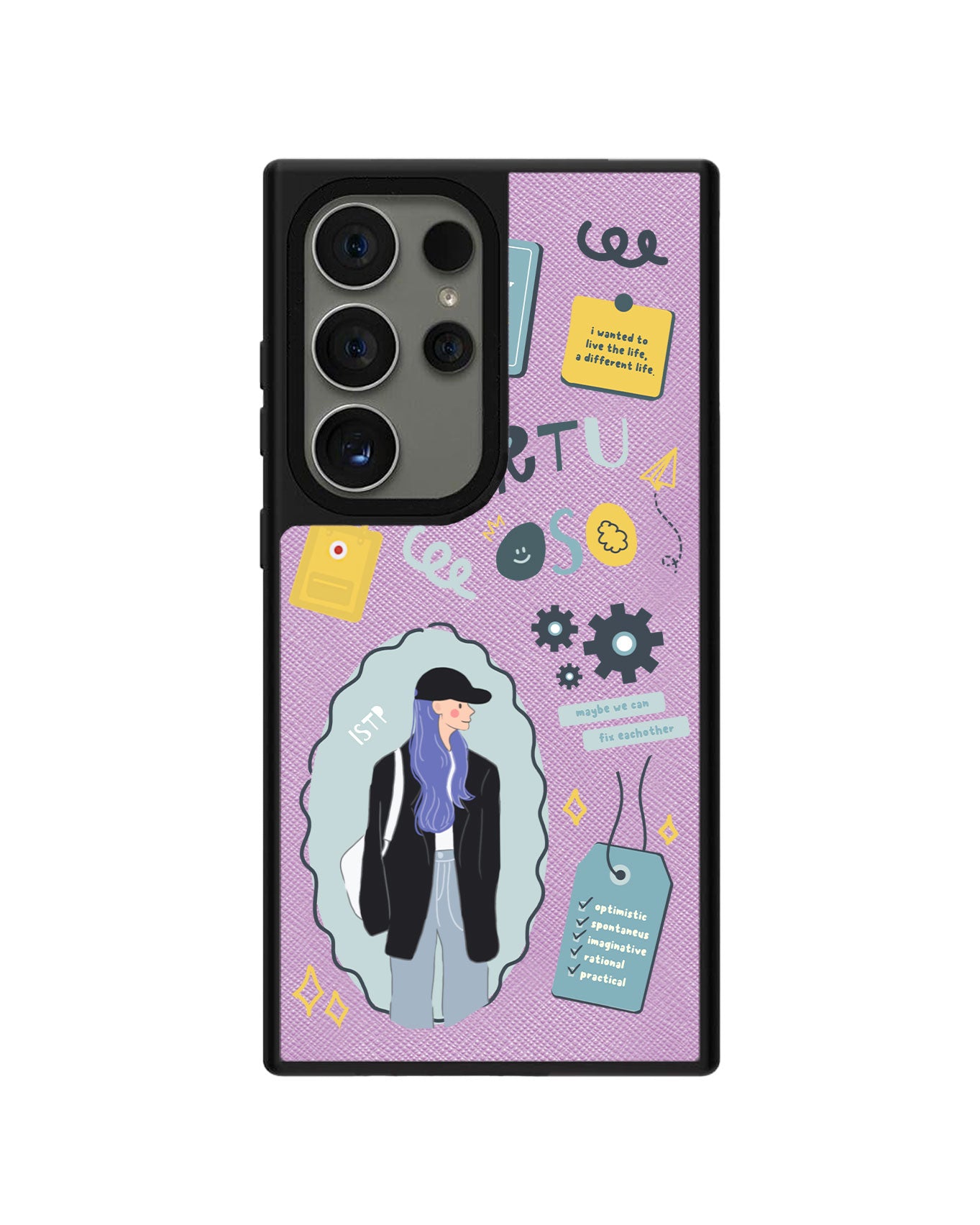 Android Leather Grip - ISTP