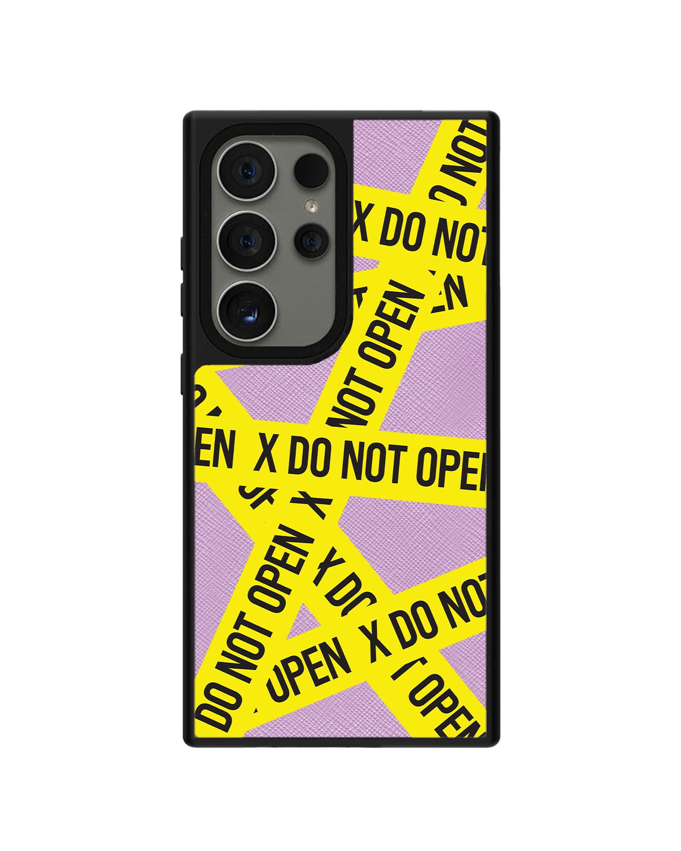Android Leather Grip - Do Not Open 2.0