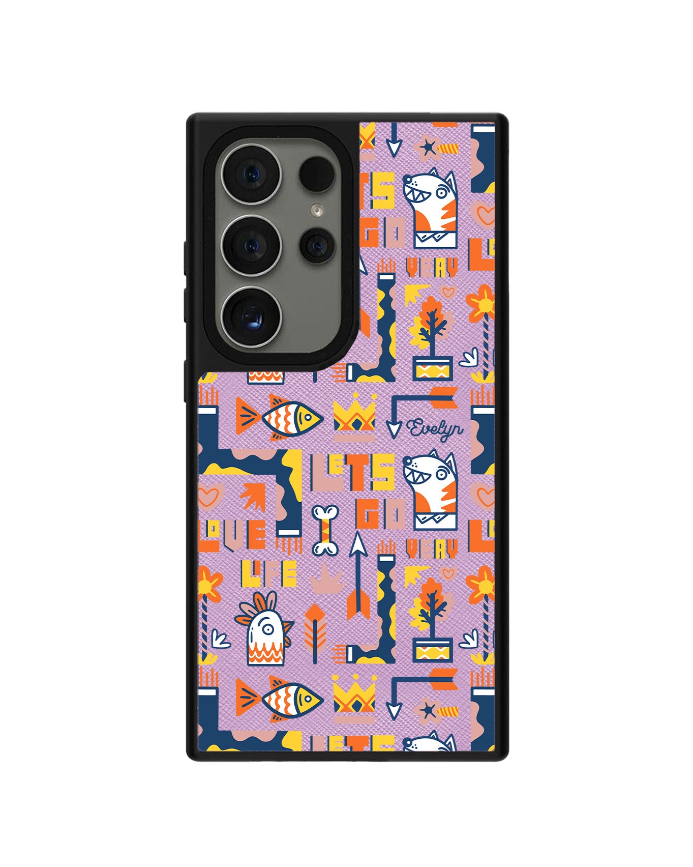 Android Leather Grip - Life in Colour