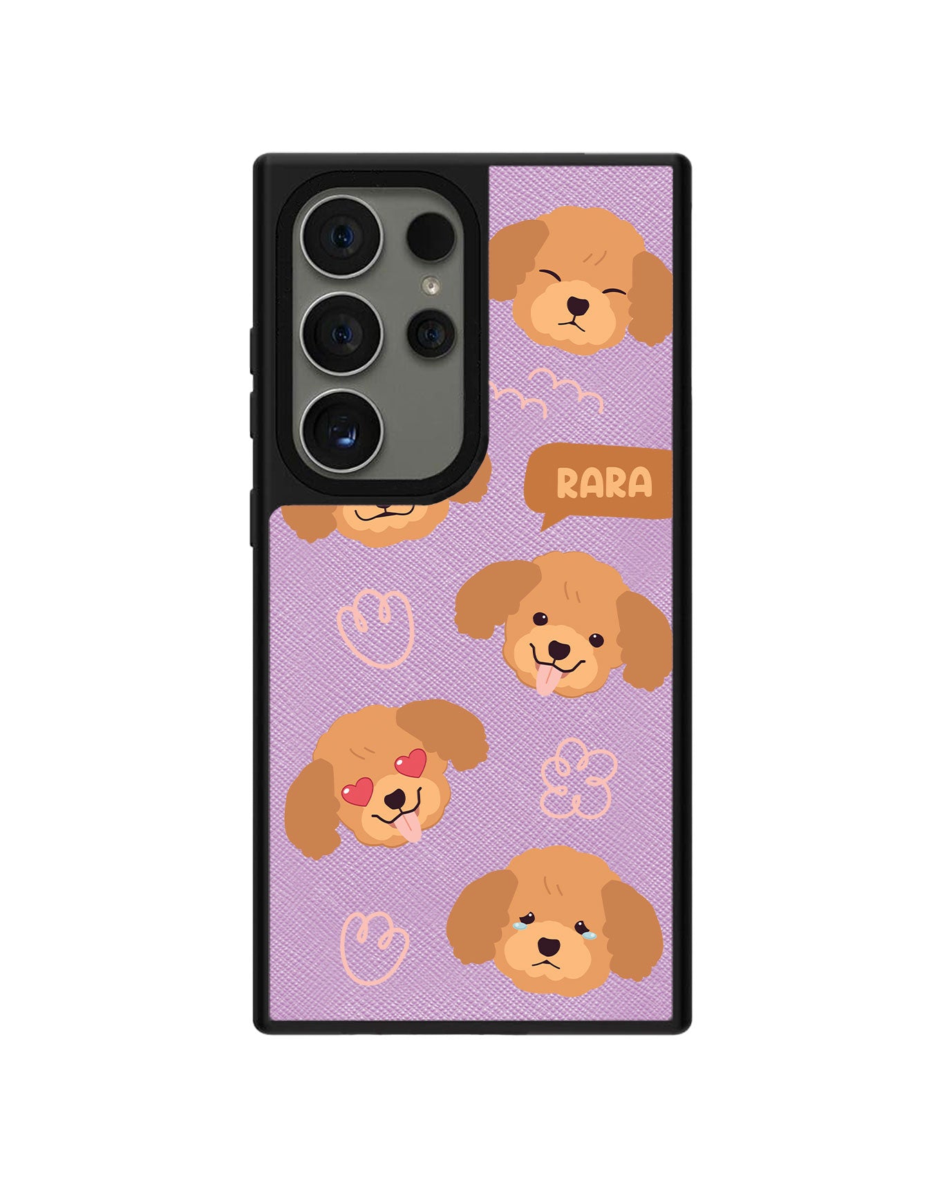 Android Leather Grip - Poodle Squad 3.0