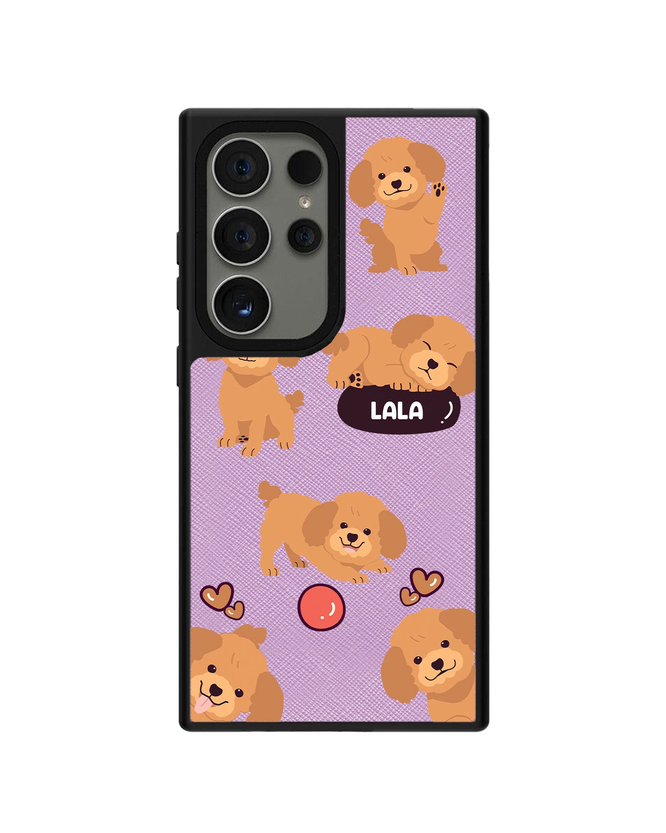 Android Leather Grip - Poodle Squad 1.0