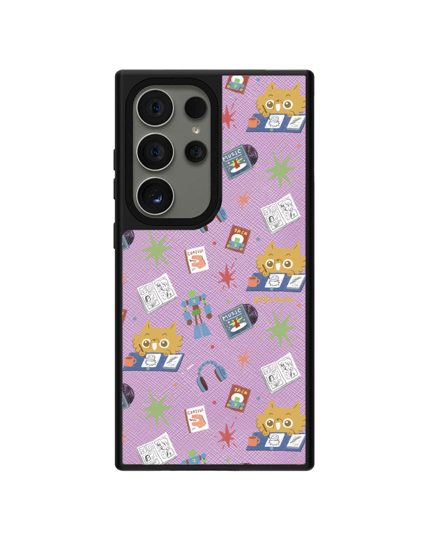 Android Leather Grip - Too Much Hobbies