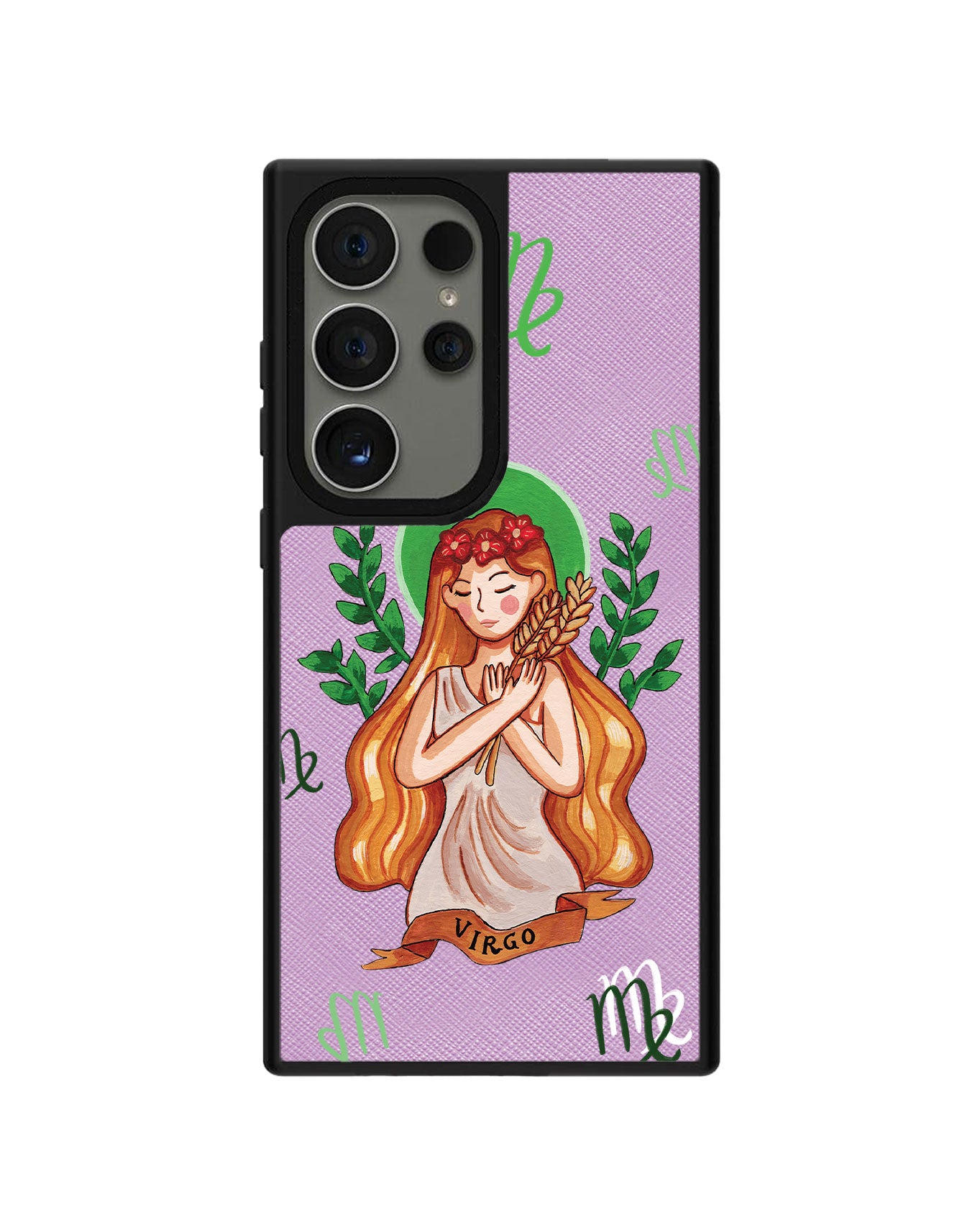 Android Leather Grip - Virgo