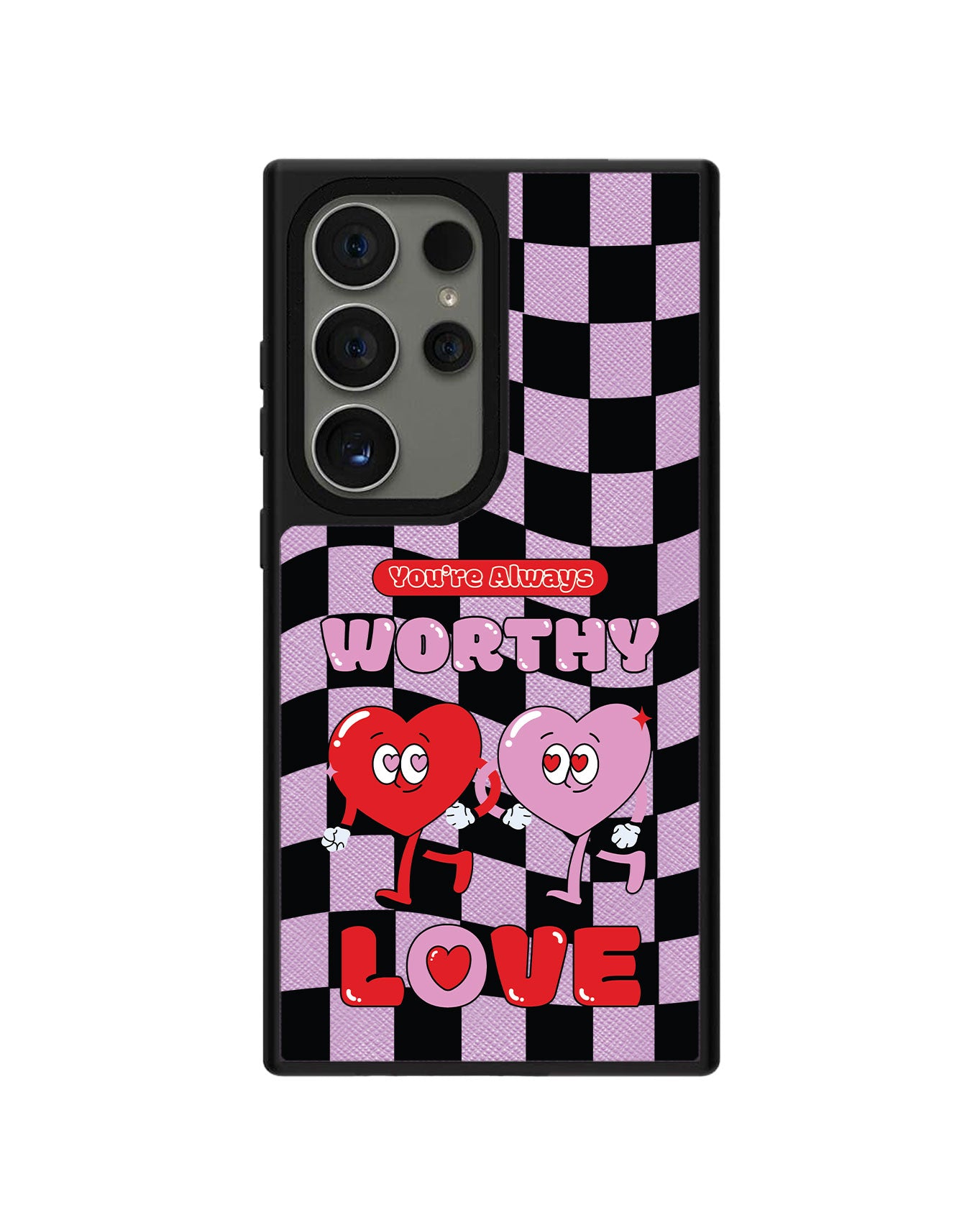 Android Leather Grip - Worthy Love