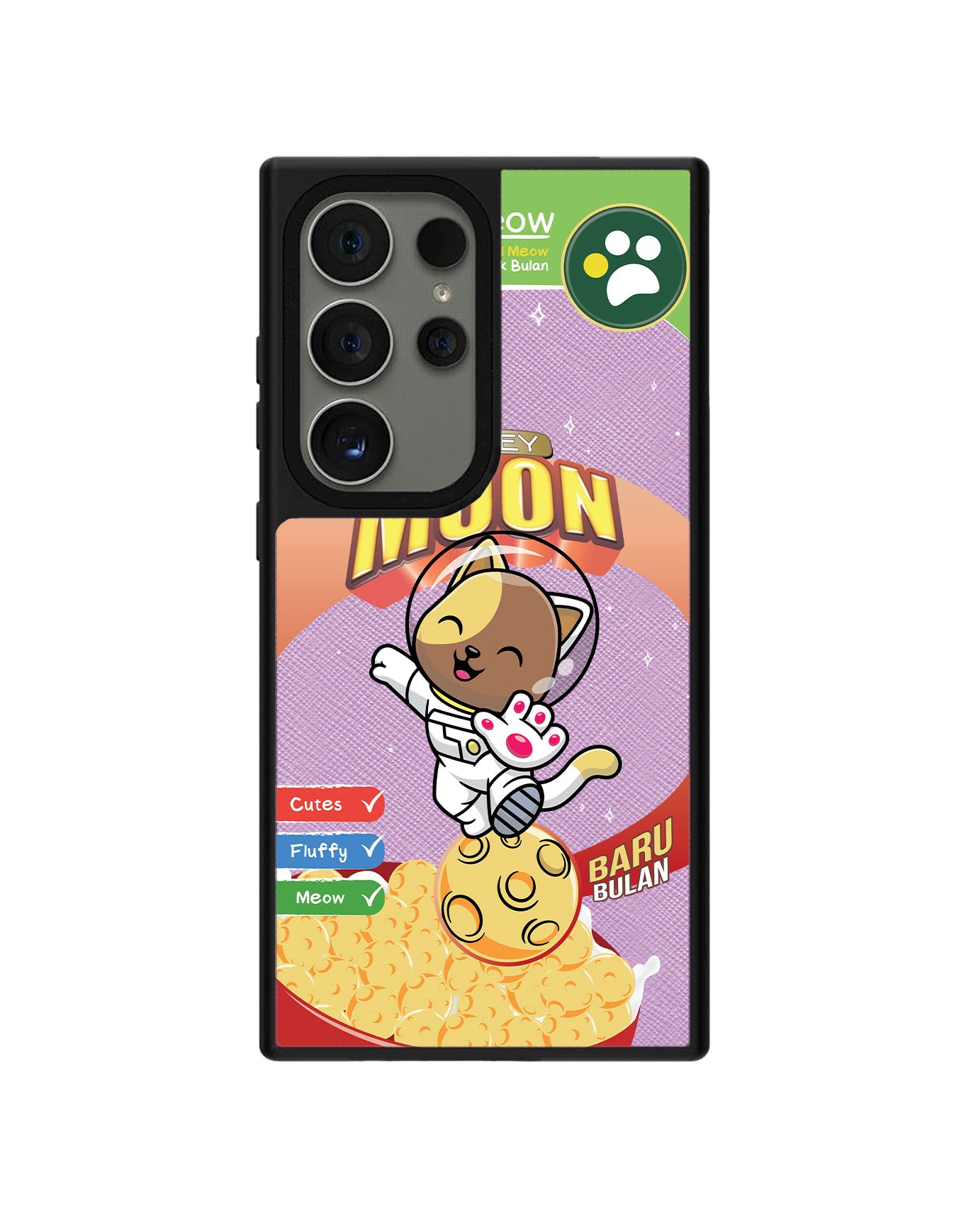 Android Leather Grip - Honey Moon
