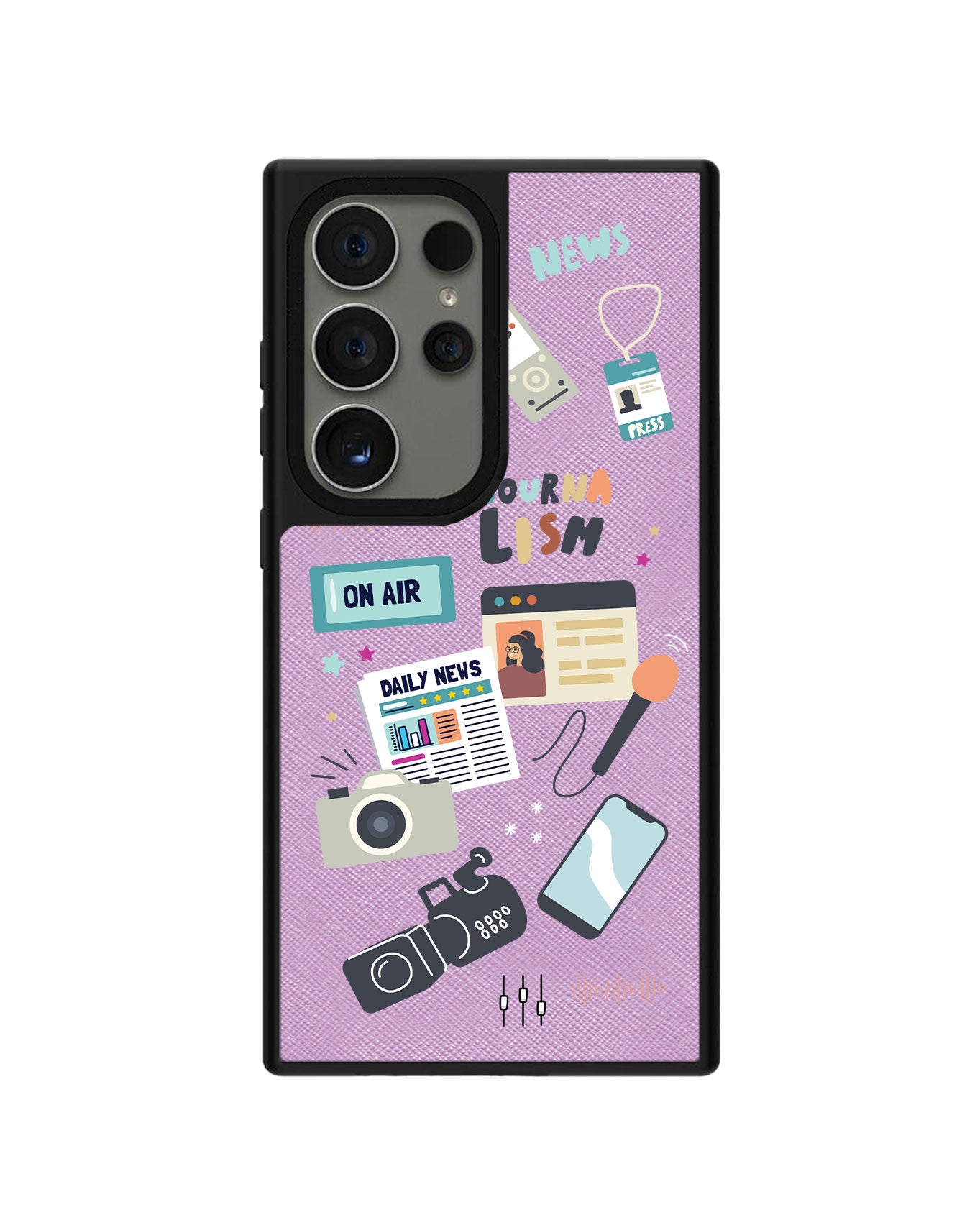 Android Leather Grip - Journalism