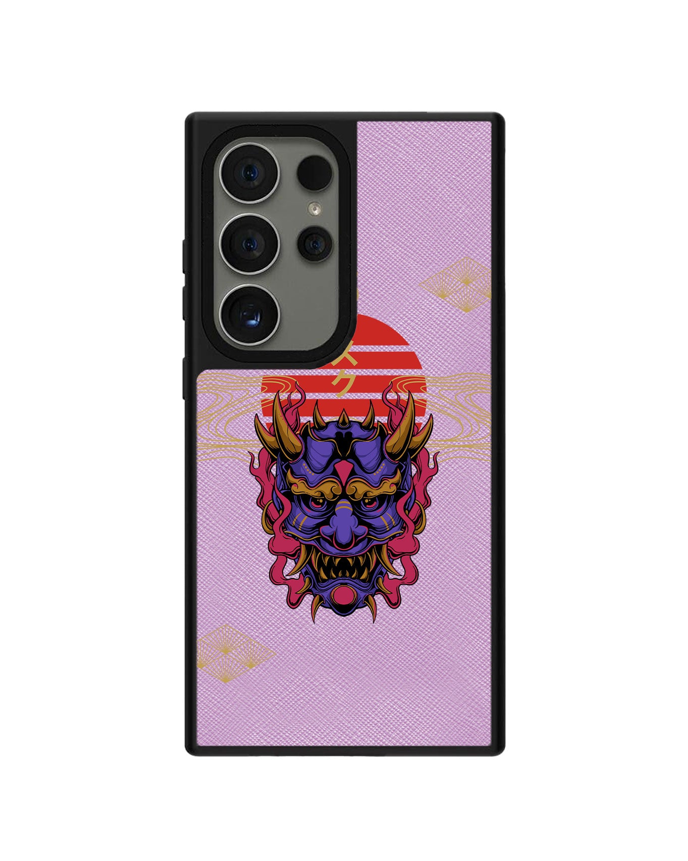 Android Leather Grip - Oni Mask