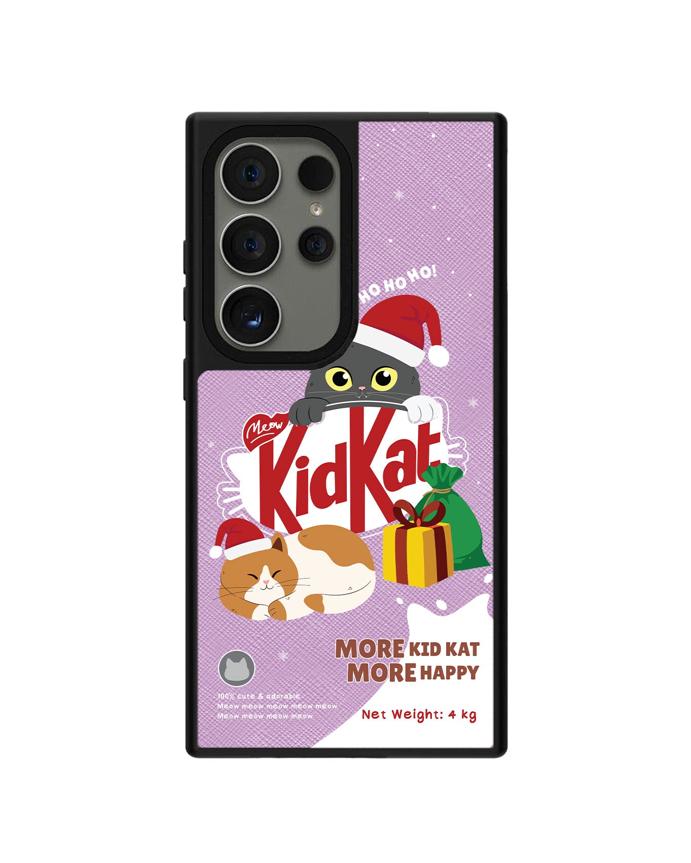 Android Leather Grip - Kidkat Christmas