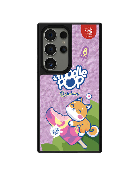 Android Leather Grip - Poodle Pop