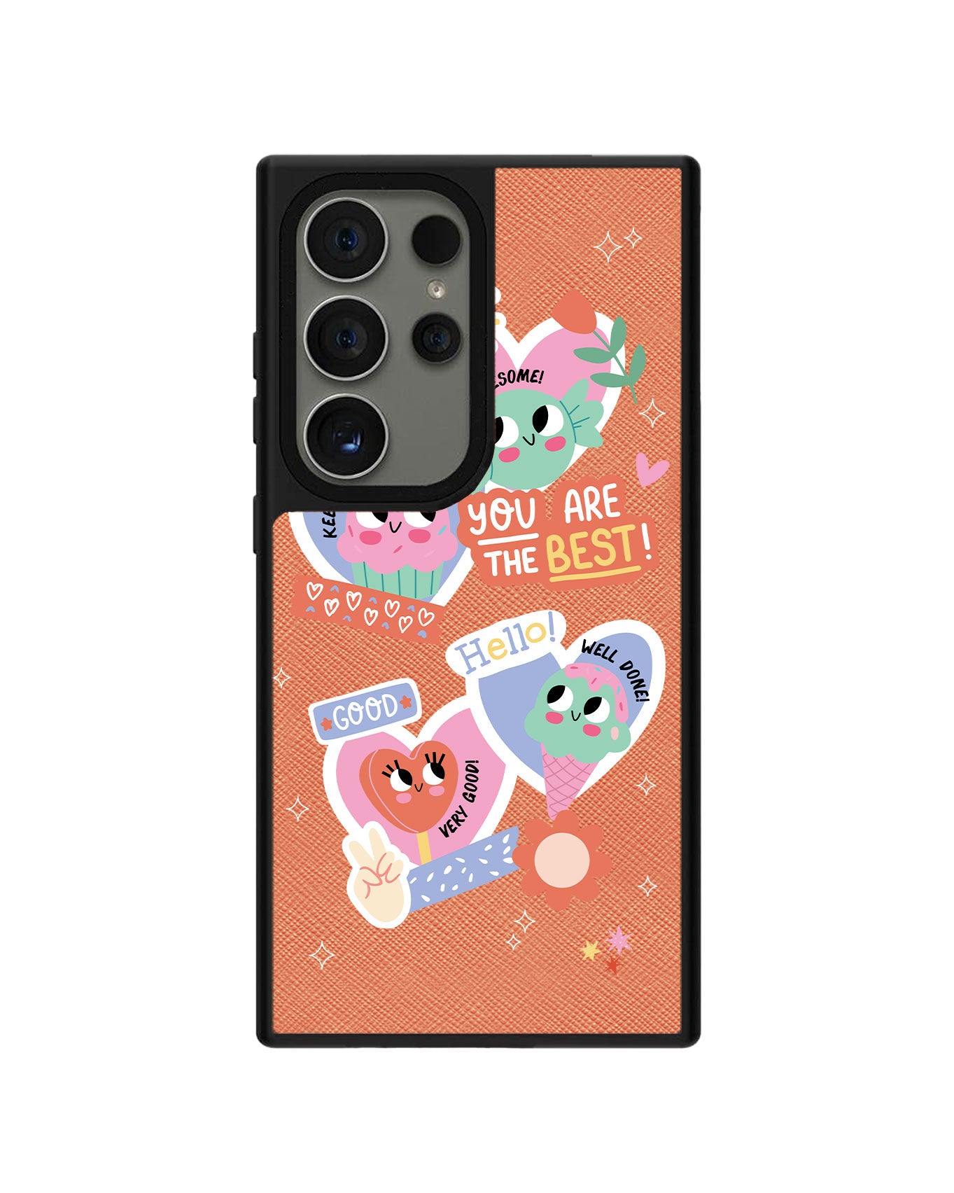 Android Leather Grip - Dessert Party