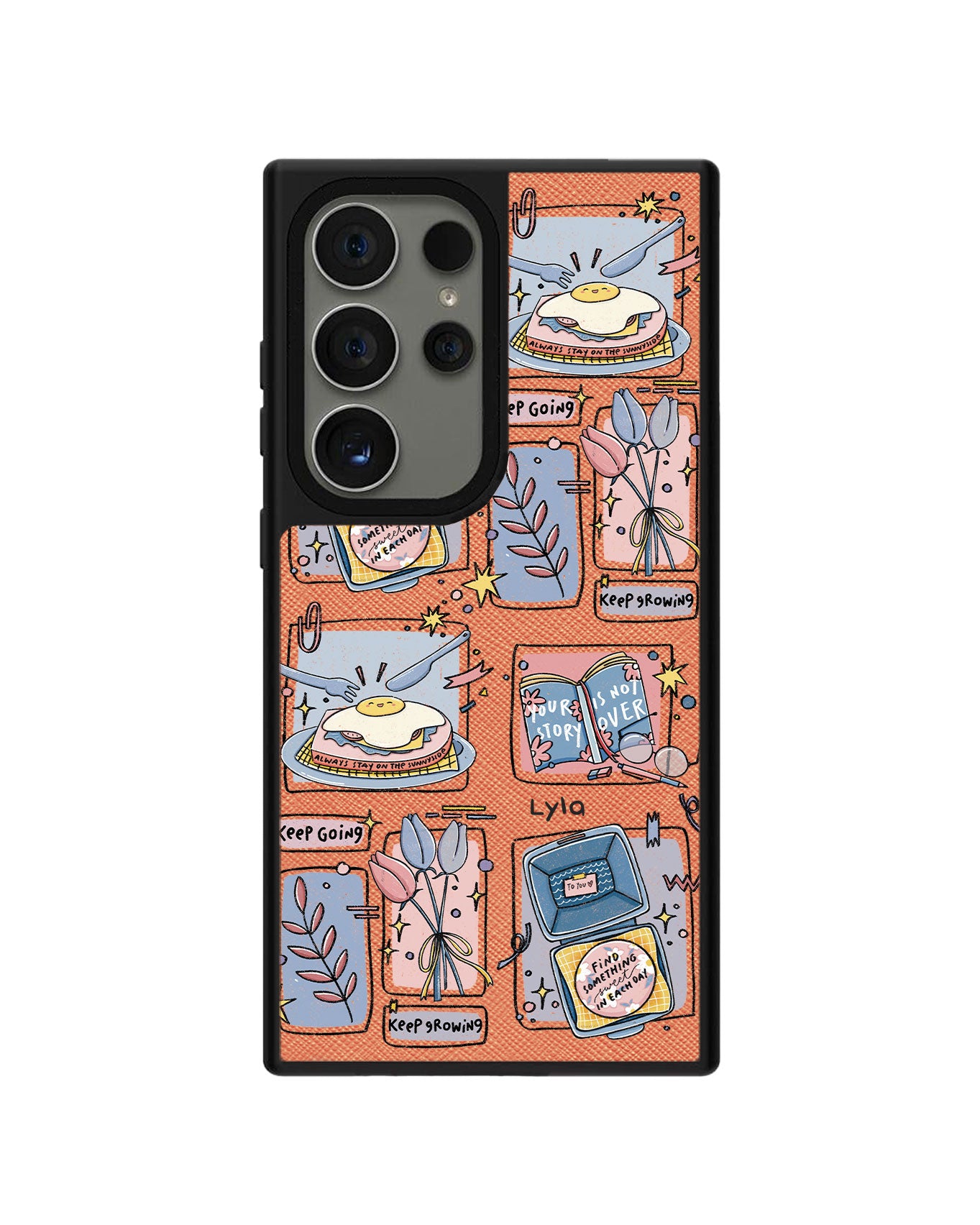 Android Leather Grip - Grow (Sunnysidearteu)