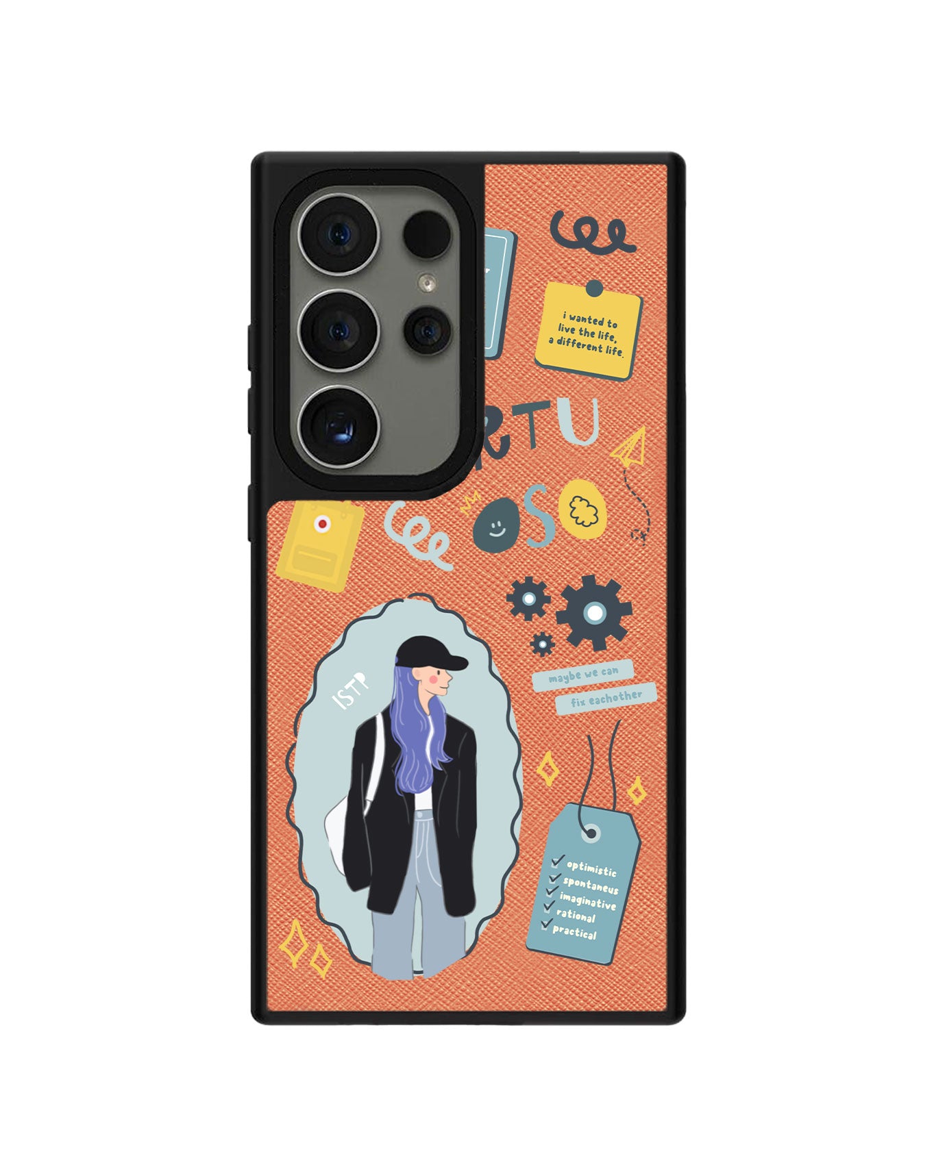 Android Leather Grip - ISTP