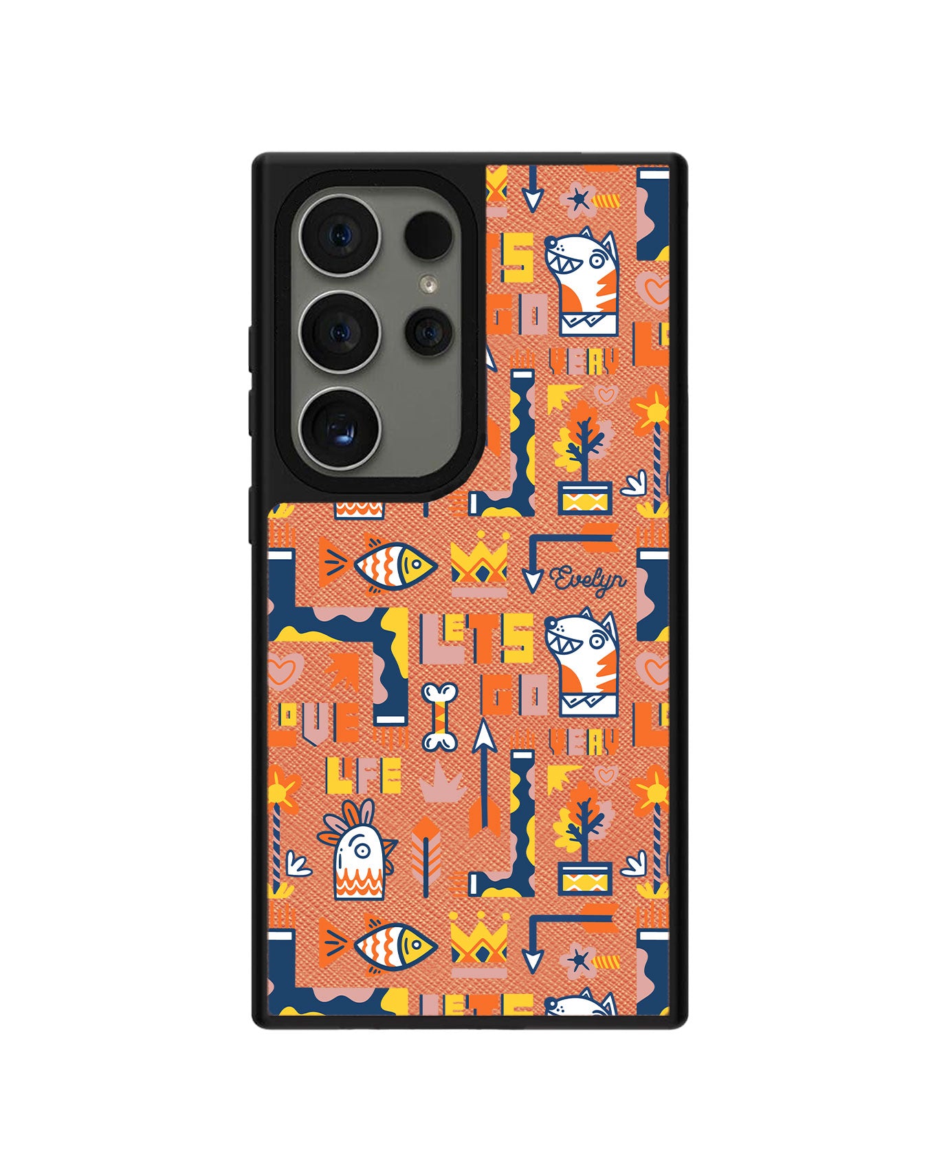 Android Leather Grip - Life in Colour