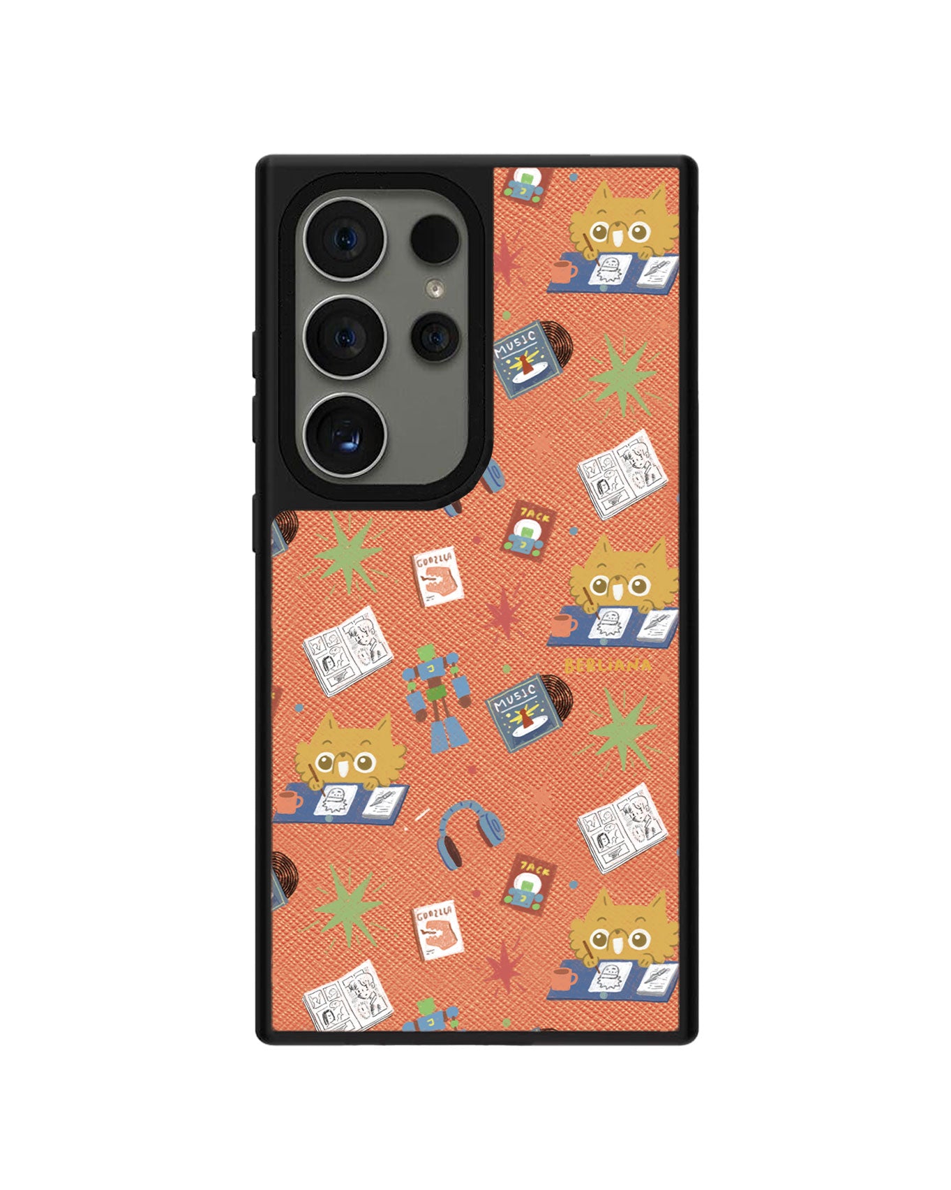 Android Leather Grip - Too Much Hobbies