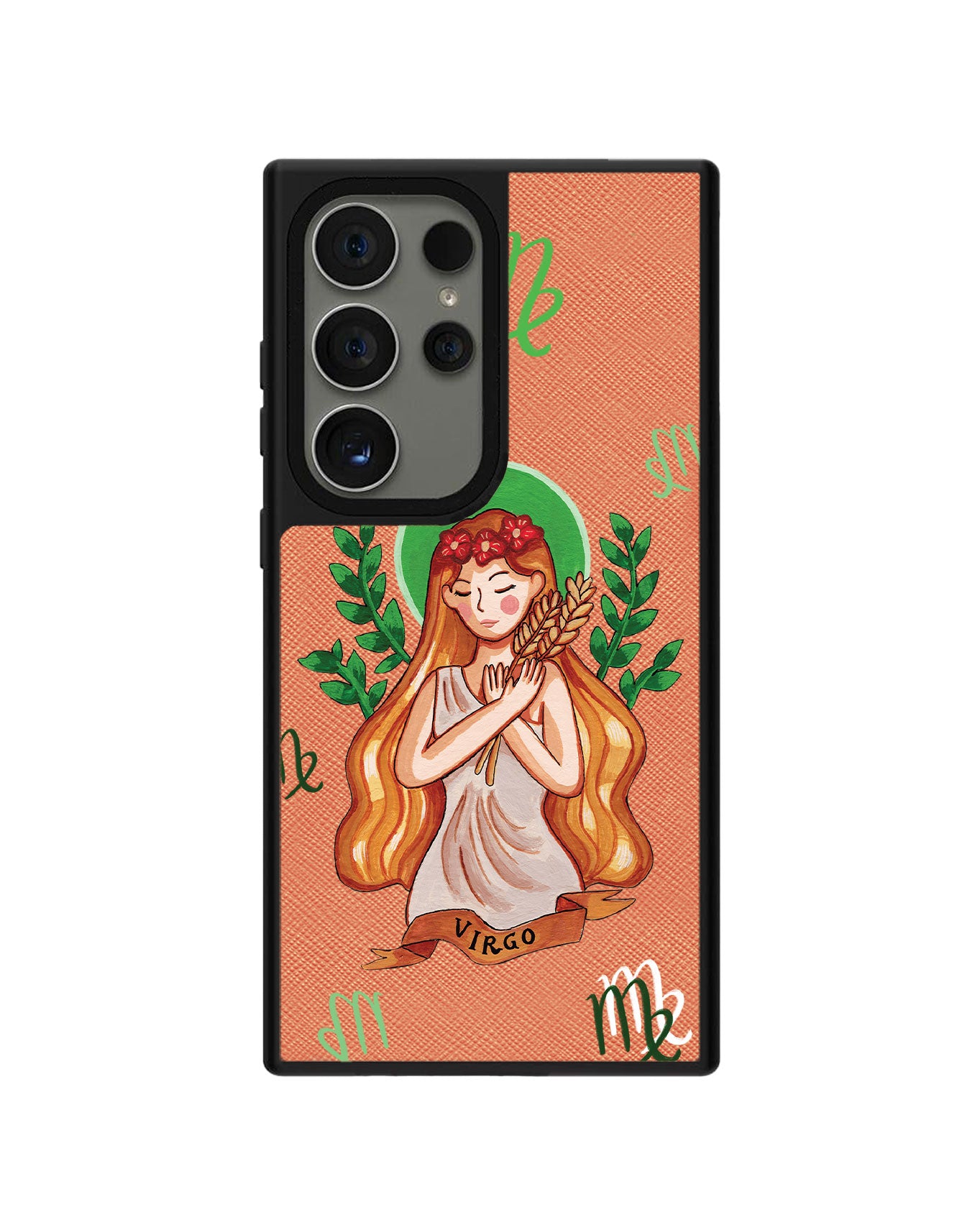 Android Leather Grip - Virgo
