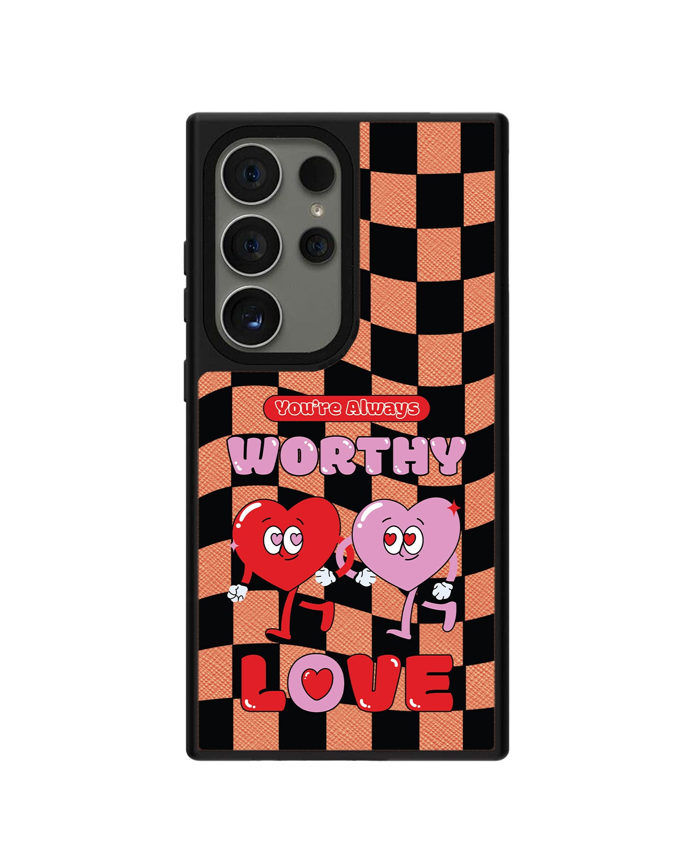 Android Leather Grip - Worthy Love