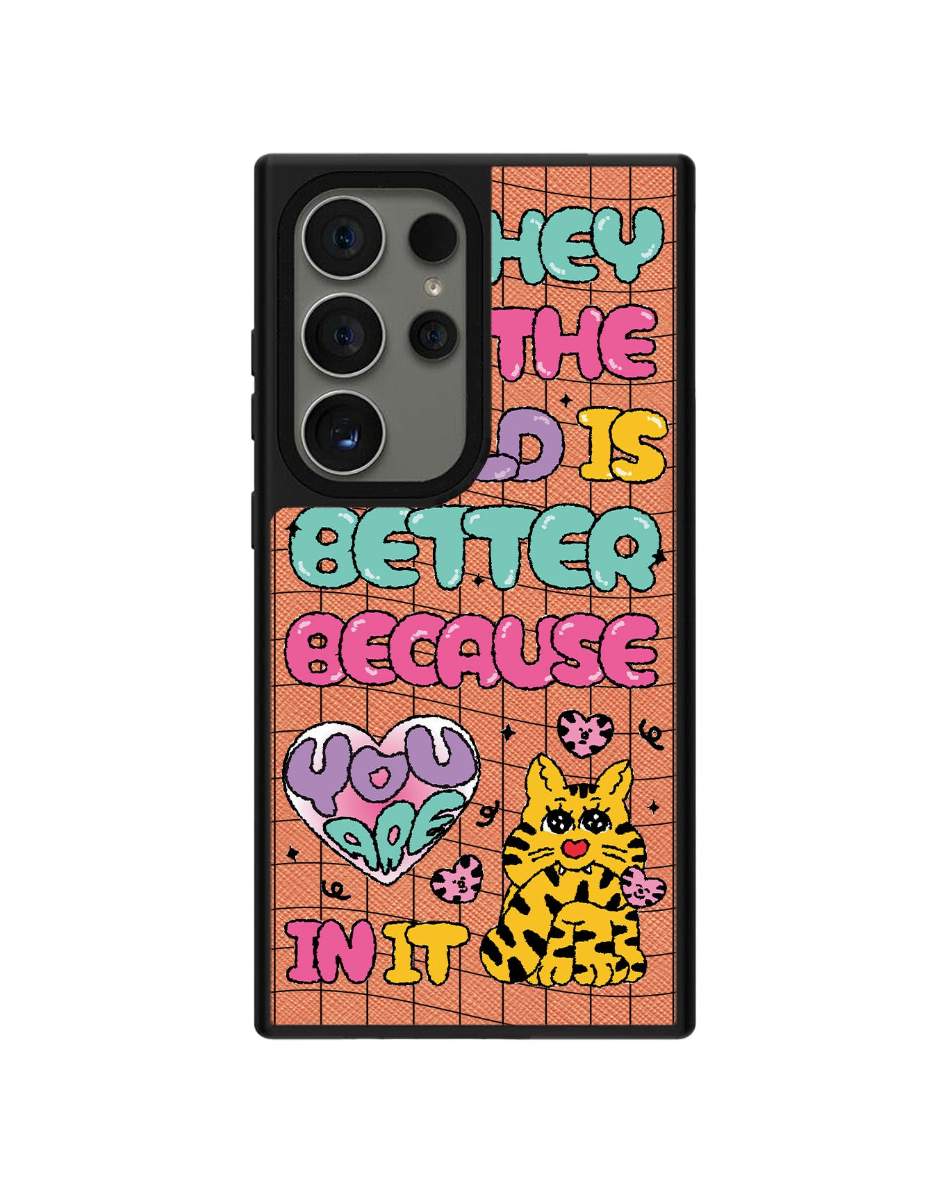 Android Leather Grip - You're My World