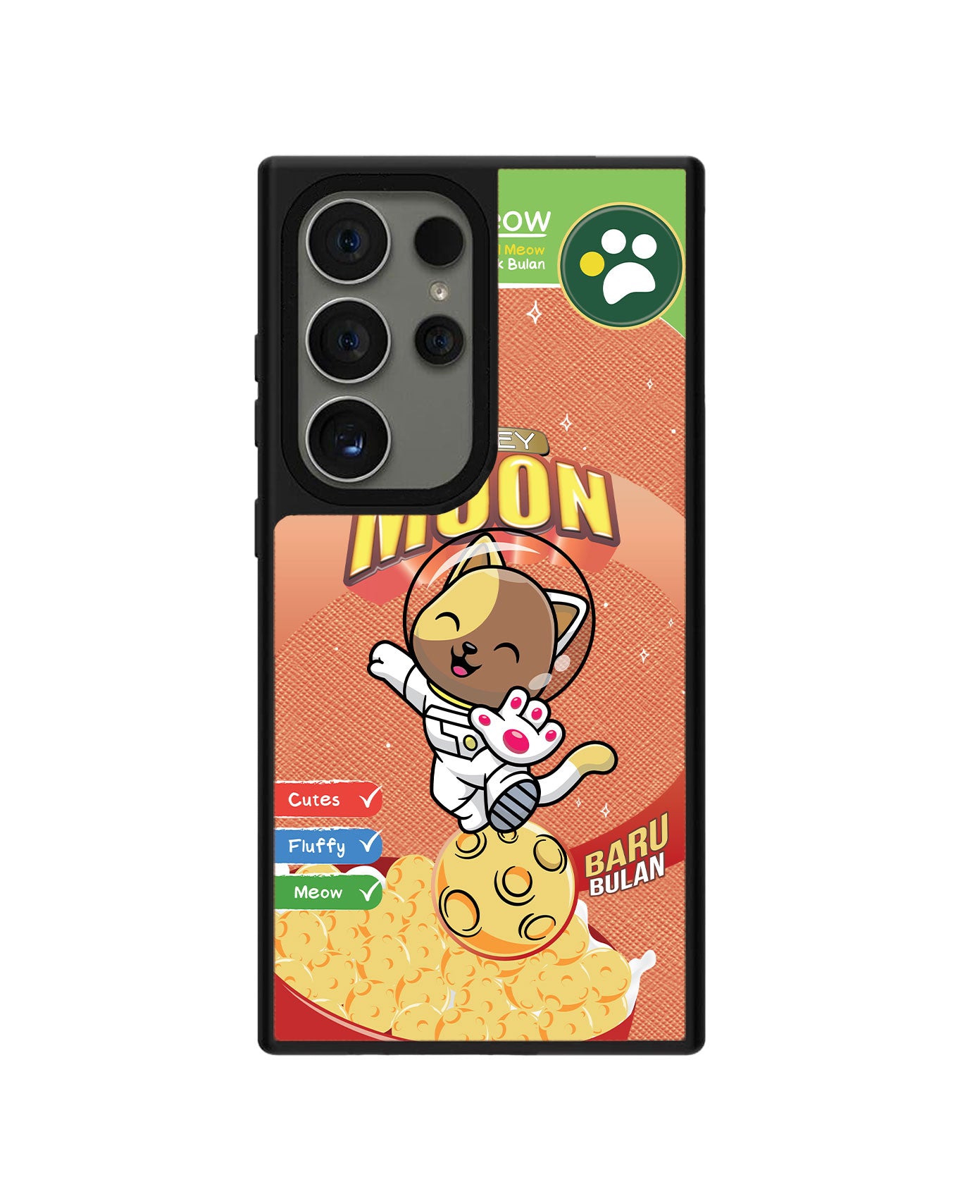 Android Leather Grip - Honey Moon