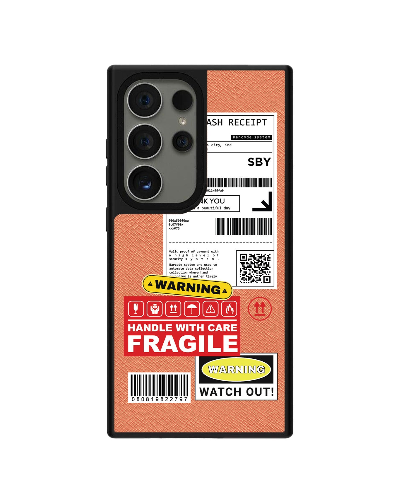 Android Leather Grip - Shipping Label