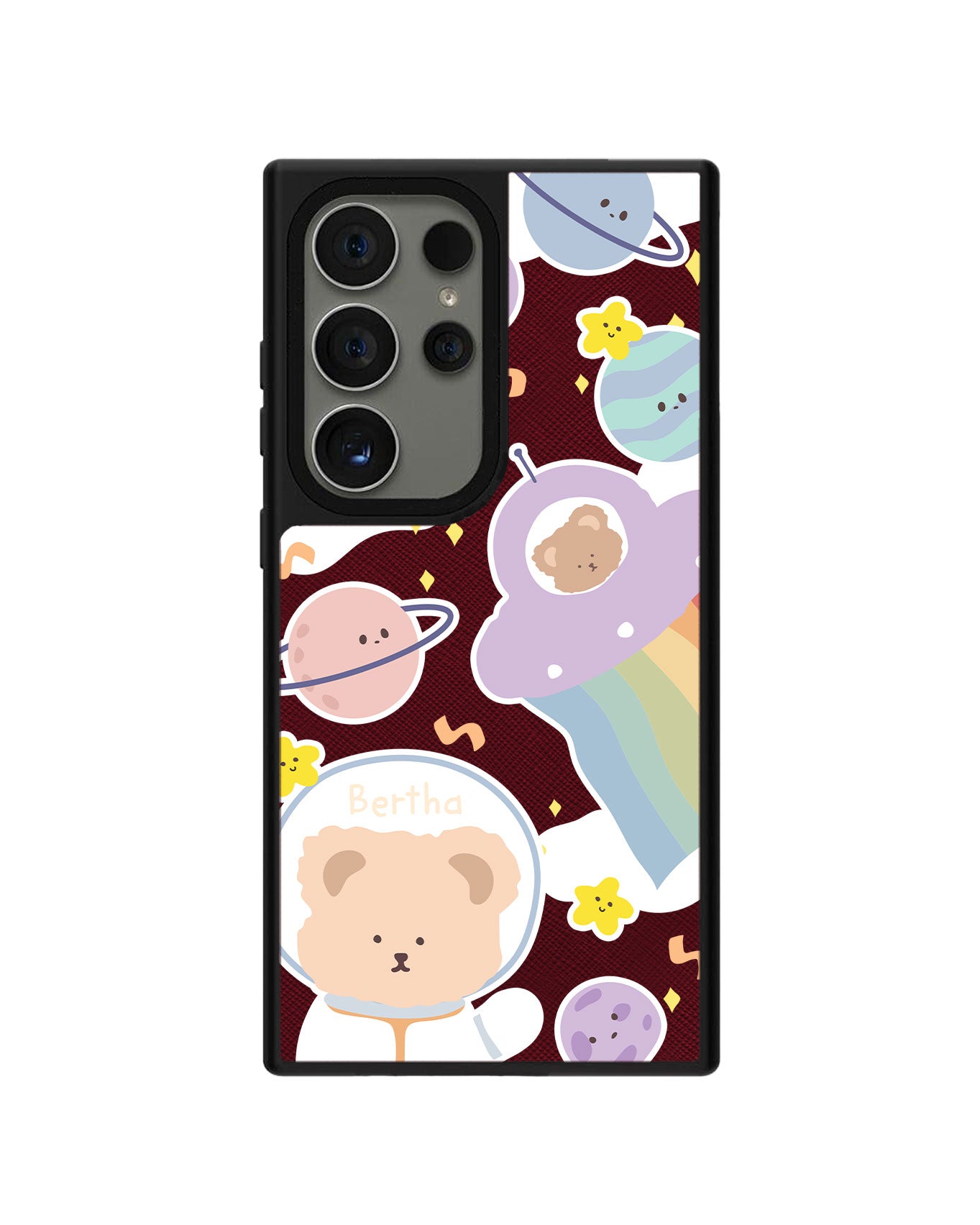 Android Leather Grip - Astrobear