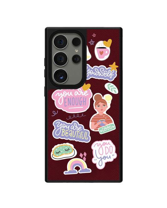 Android Leather Grip - Be Yourself