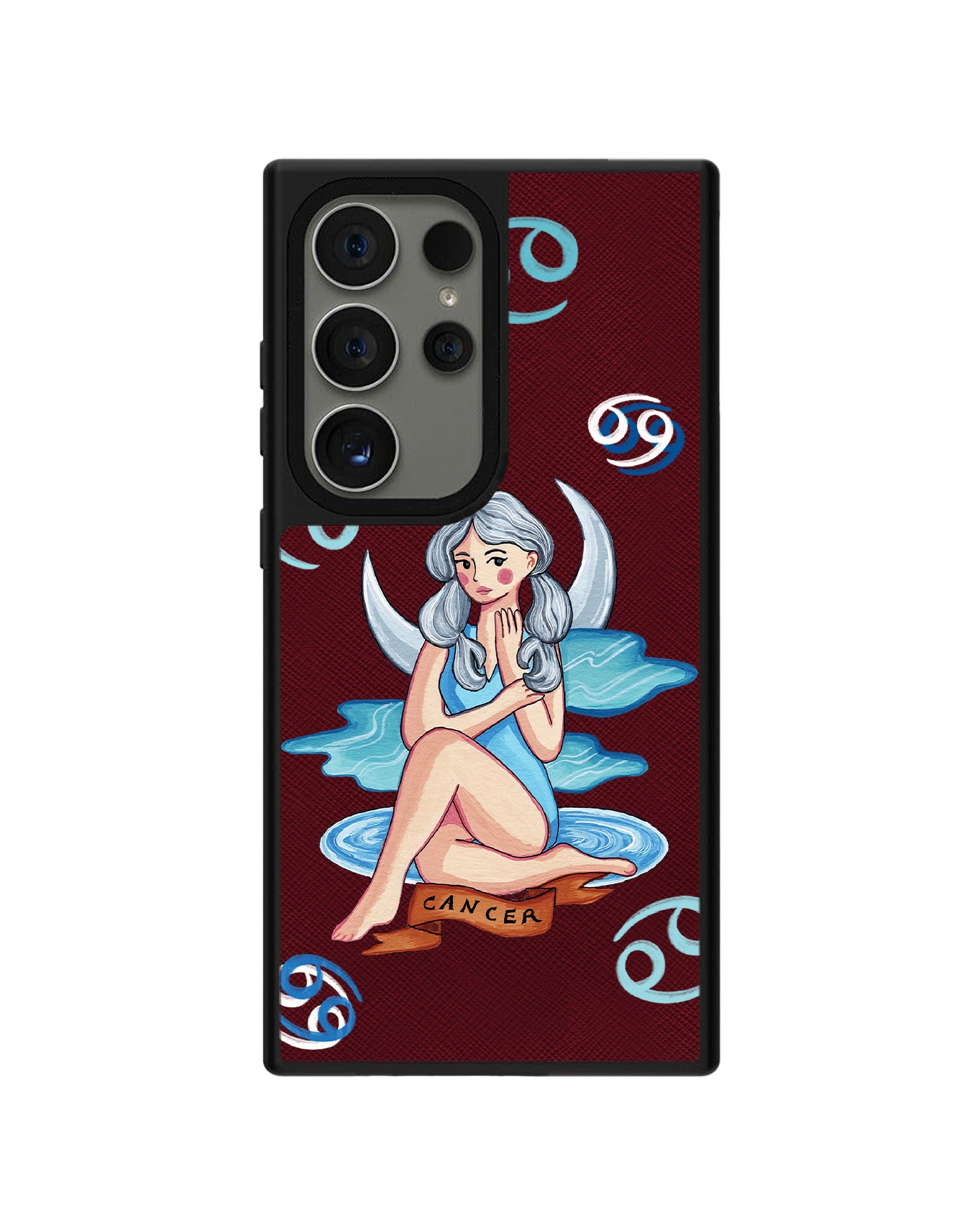 Android Leather Grip - Cancer