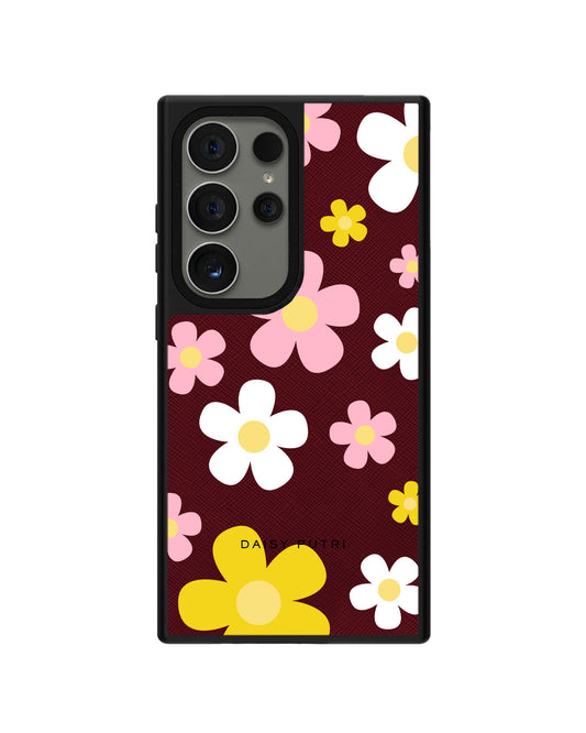 Android Leather Grip - Daisy Fresh