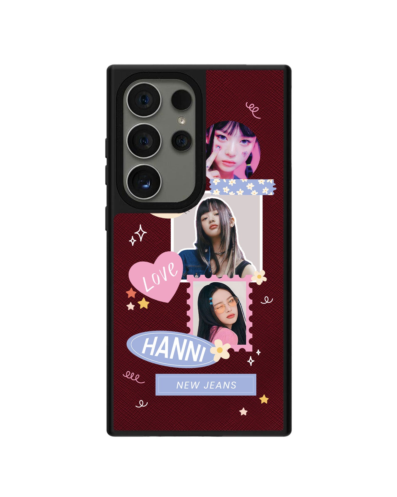 Android Leather Grip - Face Grid Frame