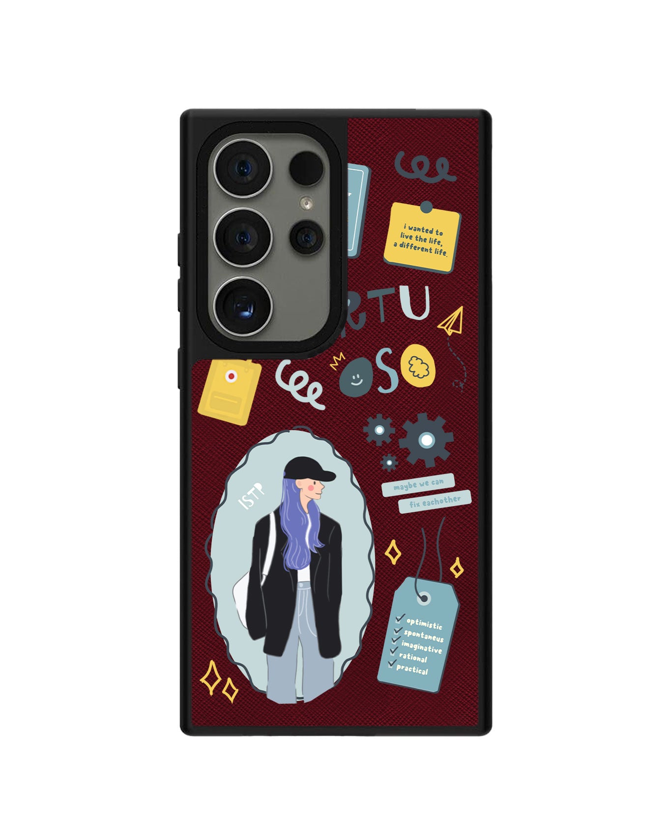 Android Leather Grip - ISTP