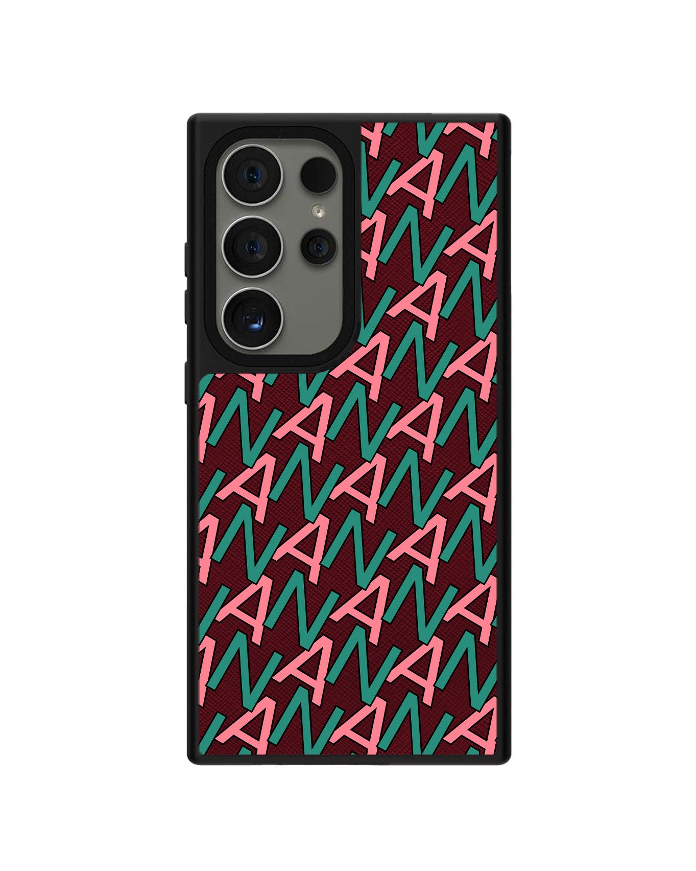Android Leather Grip - CUSTOM MONOGRAM 3.0 Initial 7.0