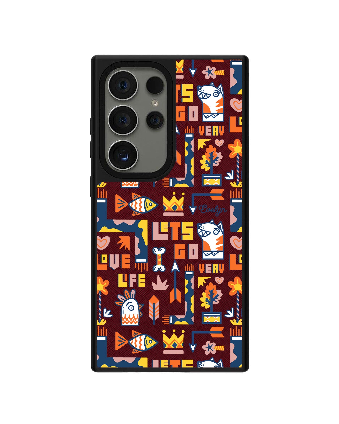 Android Leather Grip - Life in Colour