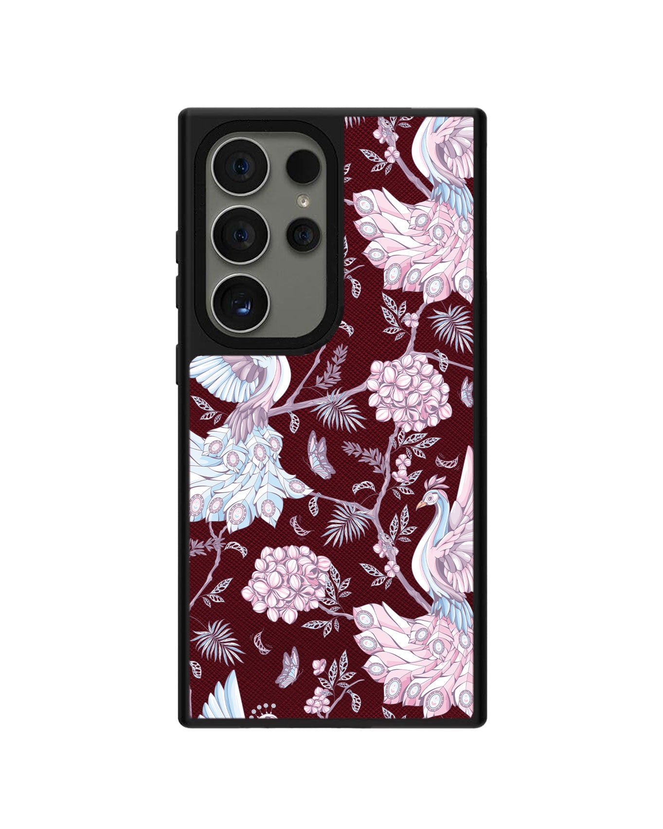 Android Leather Grip - Peacock 2.0