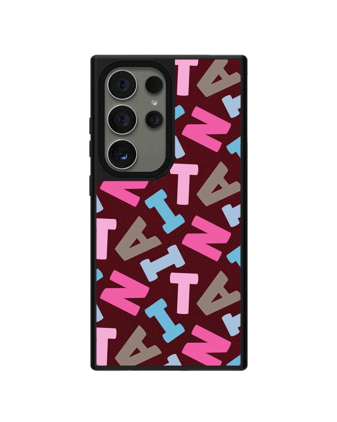 Android Leather Grip - CUSTOM MONOGRAM 3.0 Scattered 2.0