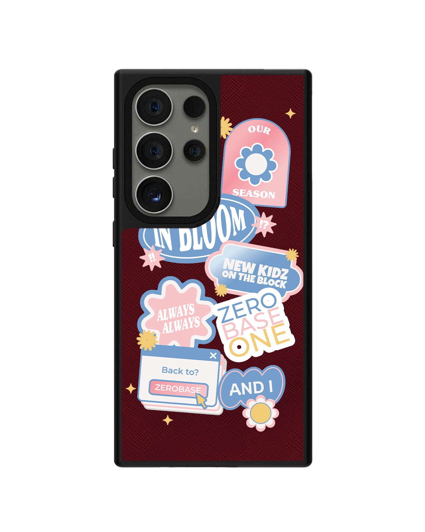 Android Leather Grip - Zerobaseone Song Sticker Pack