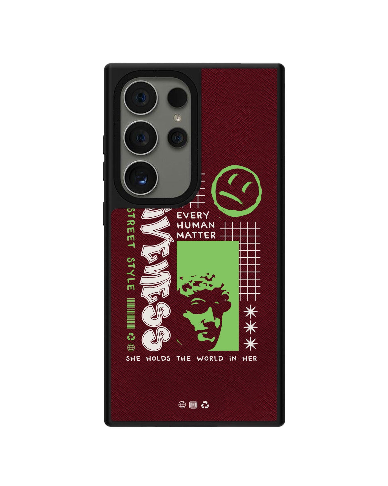 Android Leather Grip - Alive