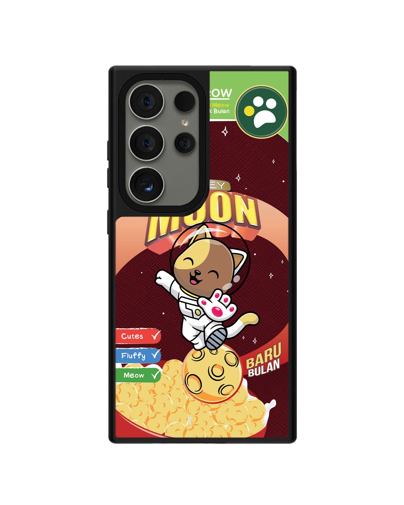 Android Leather Grip - Honey Moon