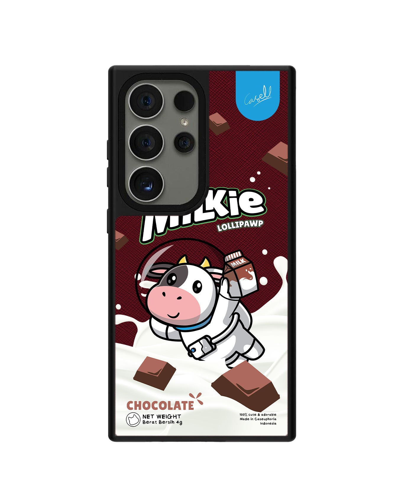 Android Leather Grip - Milkie