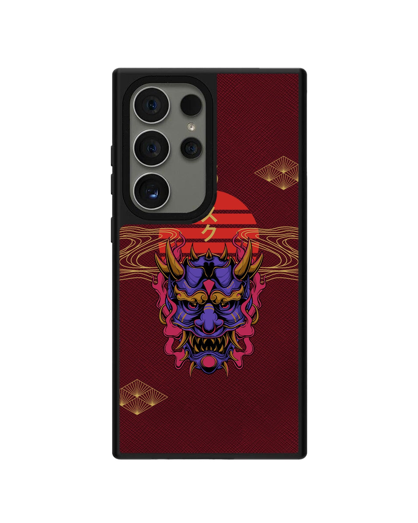 Android Leather Grip - Oni Mask