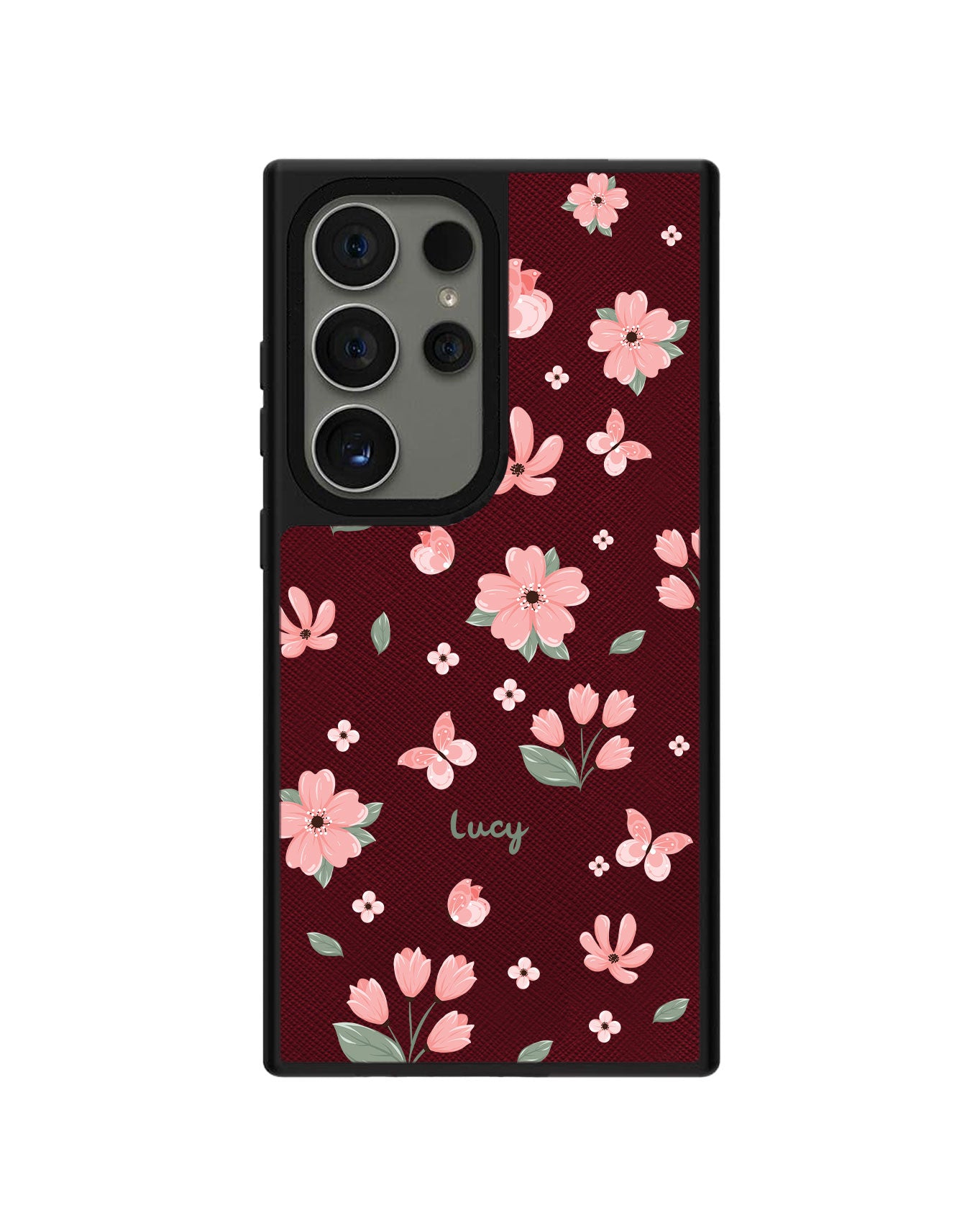 Android Leather Grip - Pink Delight