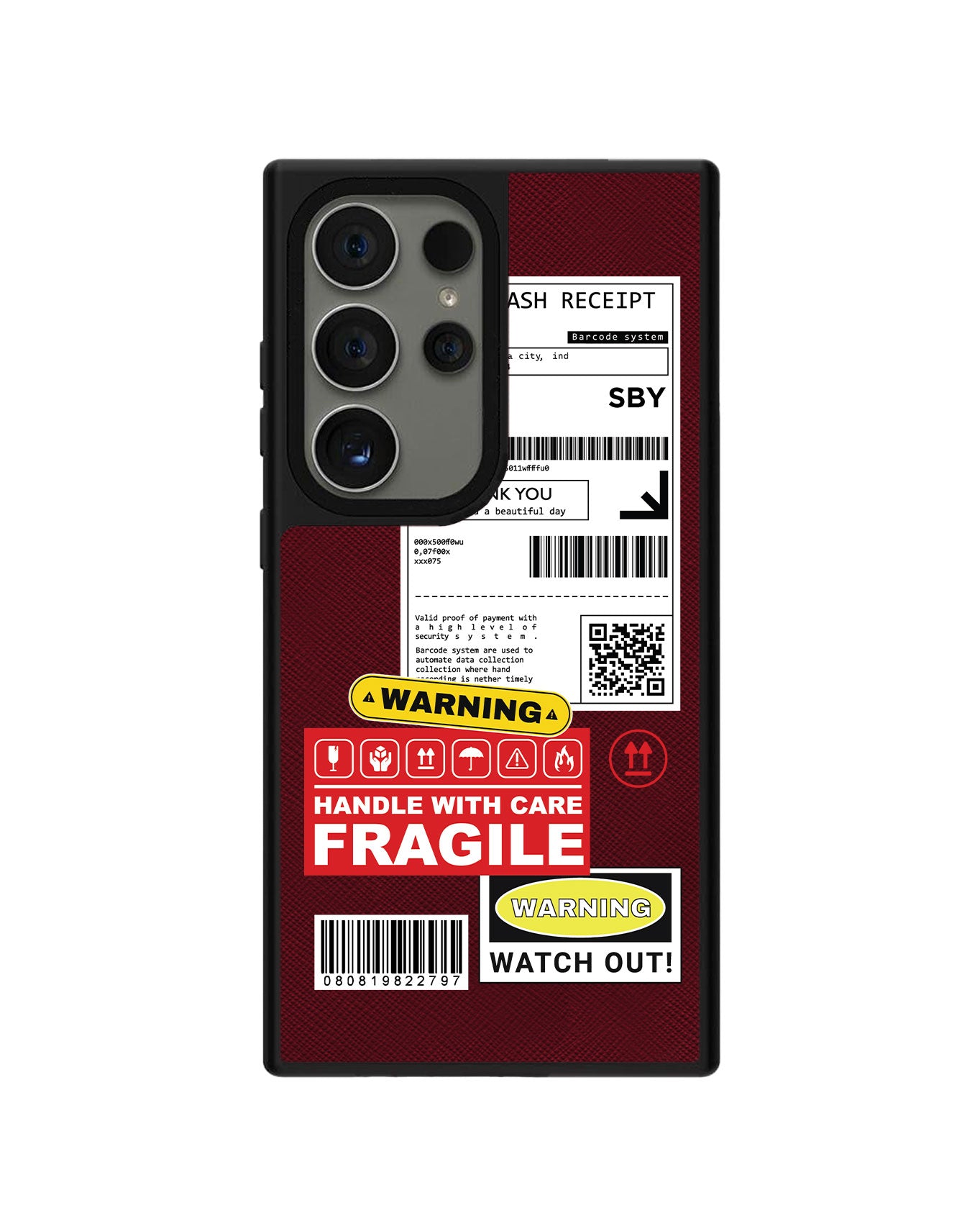 Android Leather Grip - Shipping Label